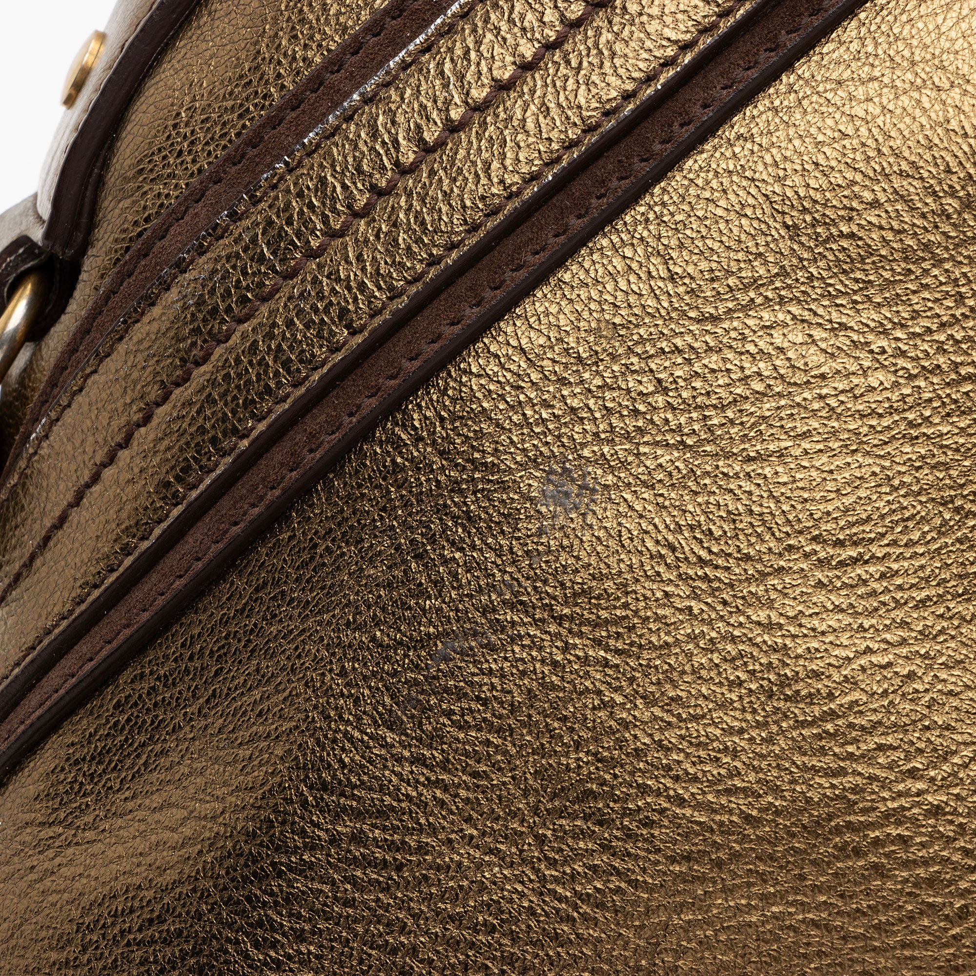 Saint Laurent Metallic Calfskin Muse Large Satchel (SHF-hk5NIK)