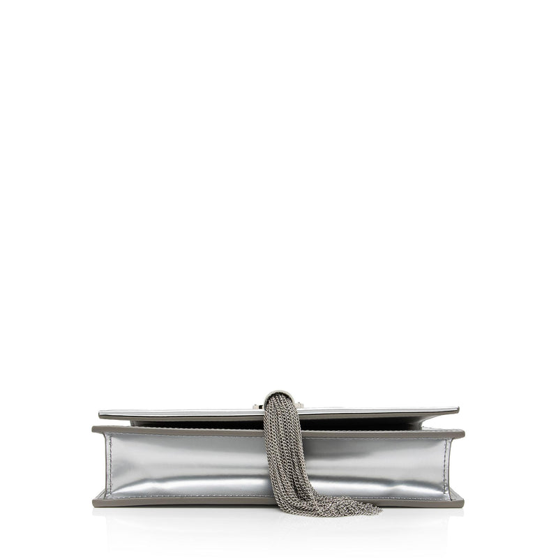 Saint Laurent Metallic Grain de Poudre Classic Kate Clutch (SHF