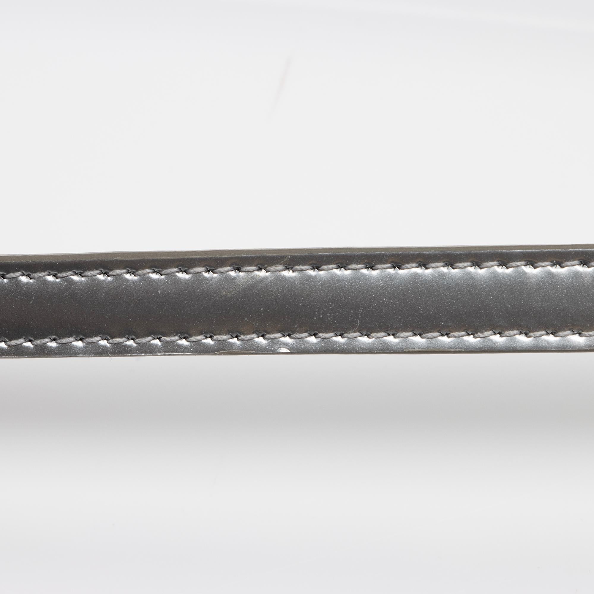 Saint Laurent Metallic Leather Monogram Kate Tassel Chain Wallet (SHF-L70MqM)