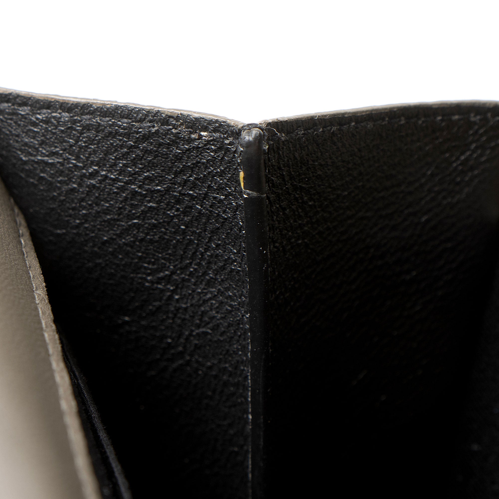 Saint Laurent Metallic Mixed Matelasse Grain de Poudre Monogram Envelope Pouch