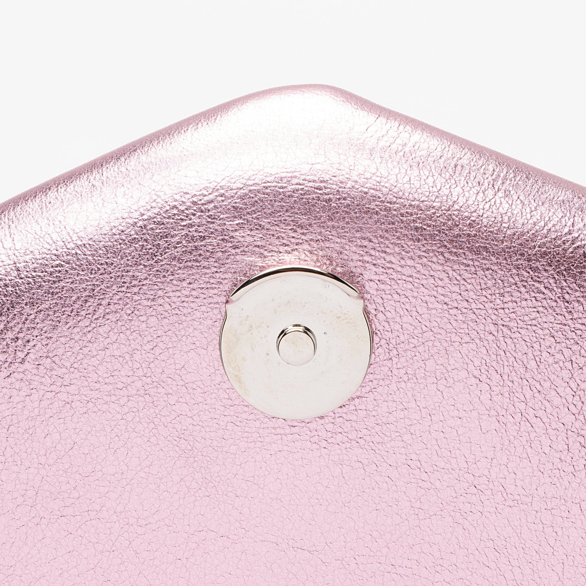 Saint Laurent Metallic Quilted Lambskin Puffer Sade Clutch (SHF-dsF7Ye)