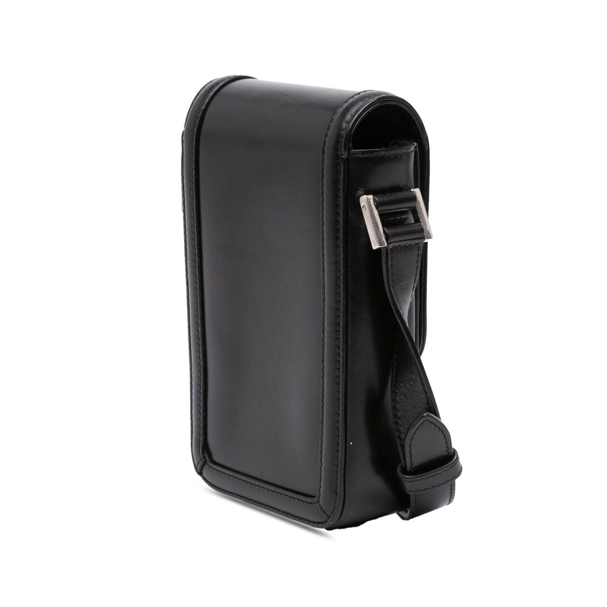Saint Laurent Mini Calfskin Solferino Phone Case