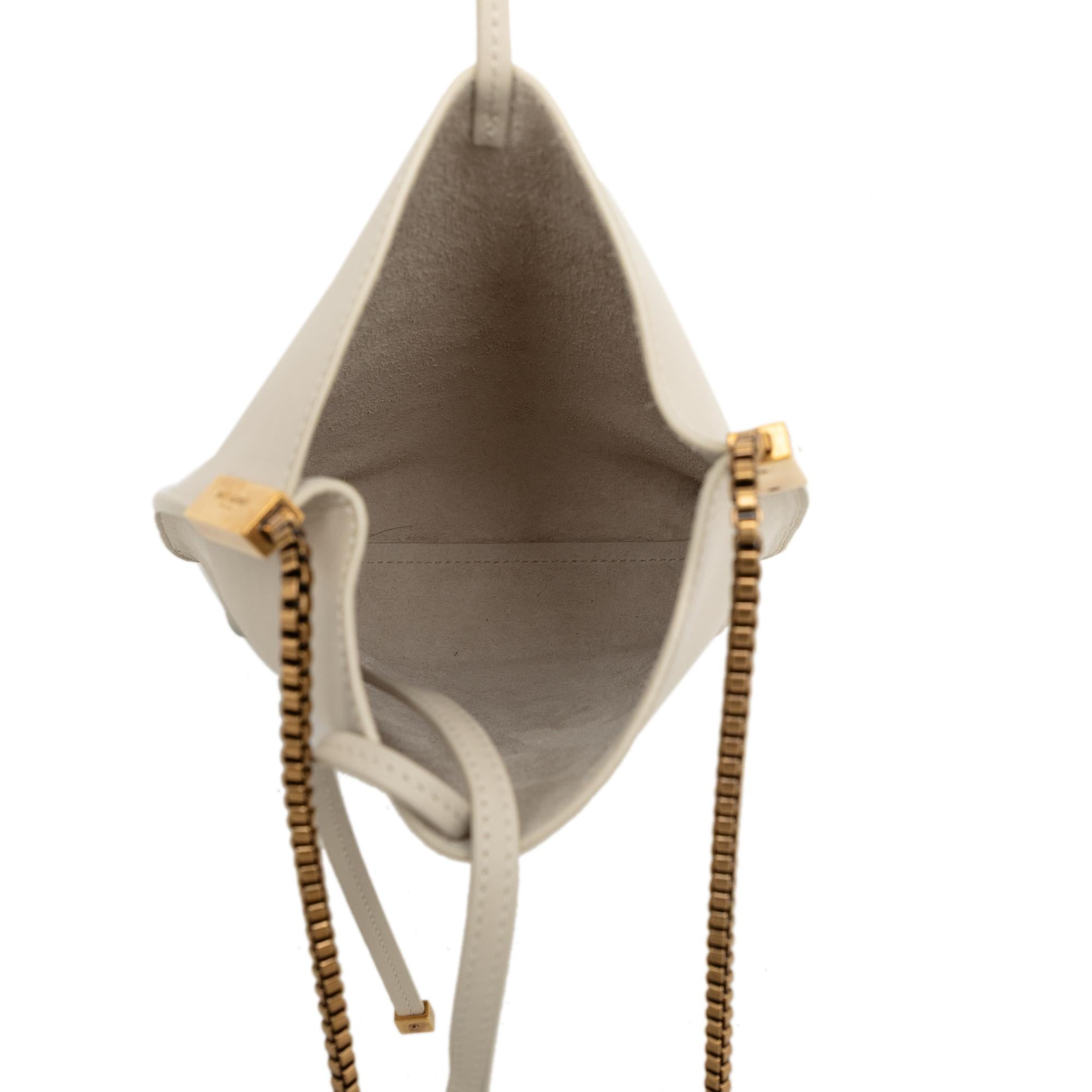 Saint Laurent Mini Calfskin Suzanne Hobo