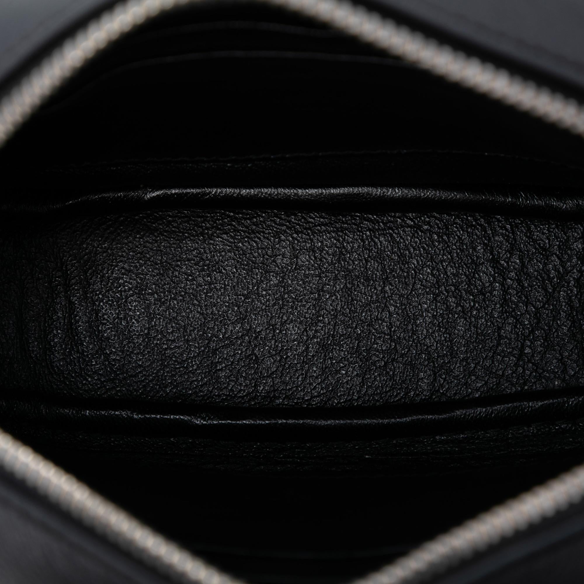 Saint Laurent Mini Embroidered Nappa Love Blogger Camera Bag