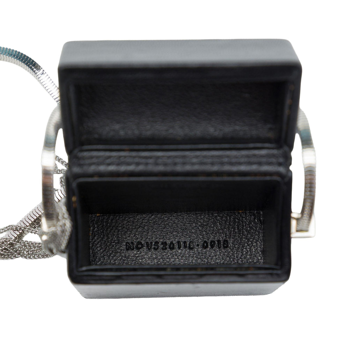 Saint Laurent Mini Lambskin Smoking Box Crossbody