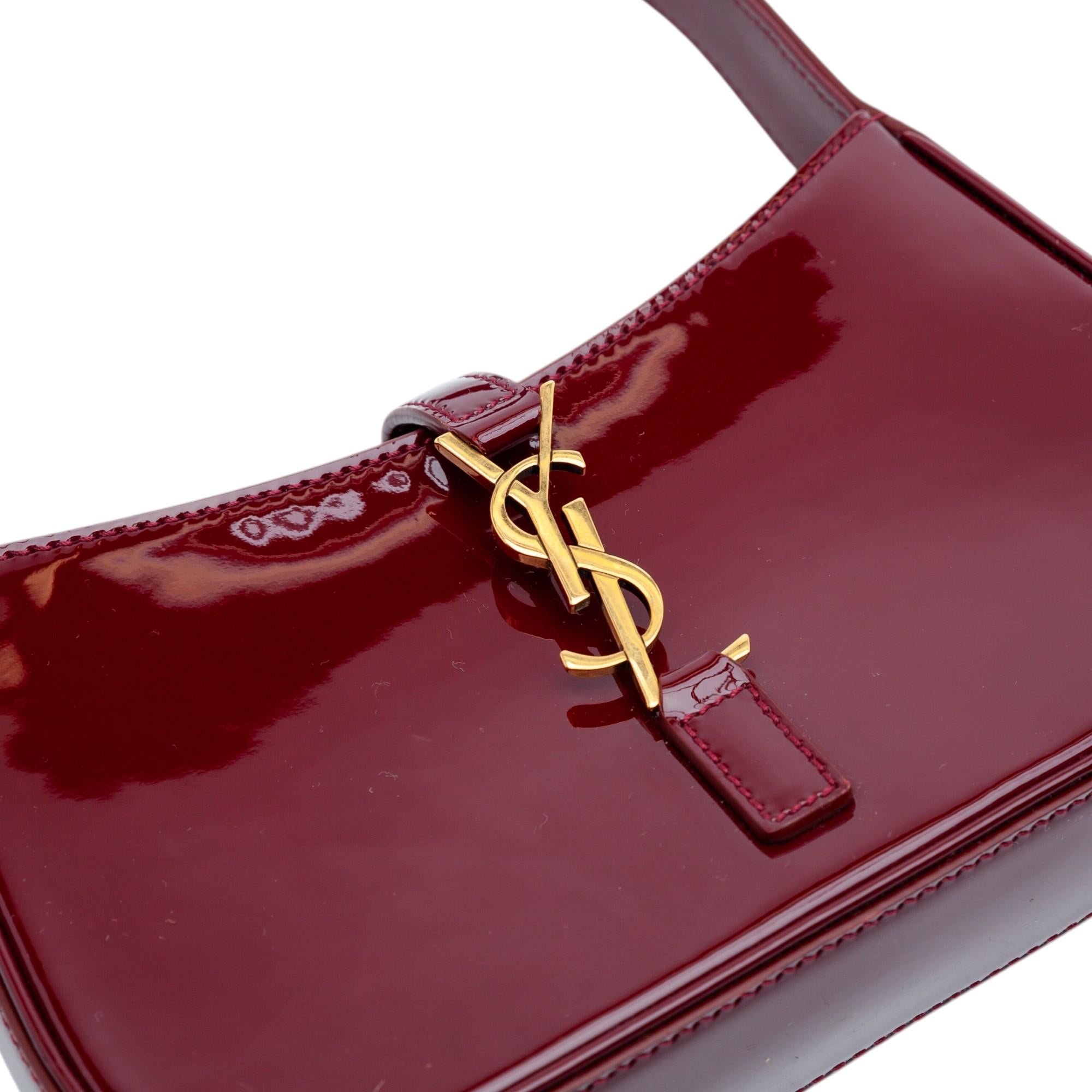 Saint Laurent Mini Patent Le 5 a 7