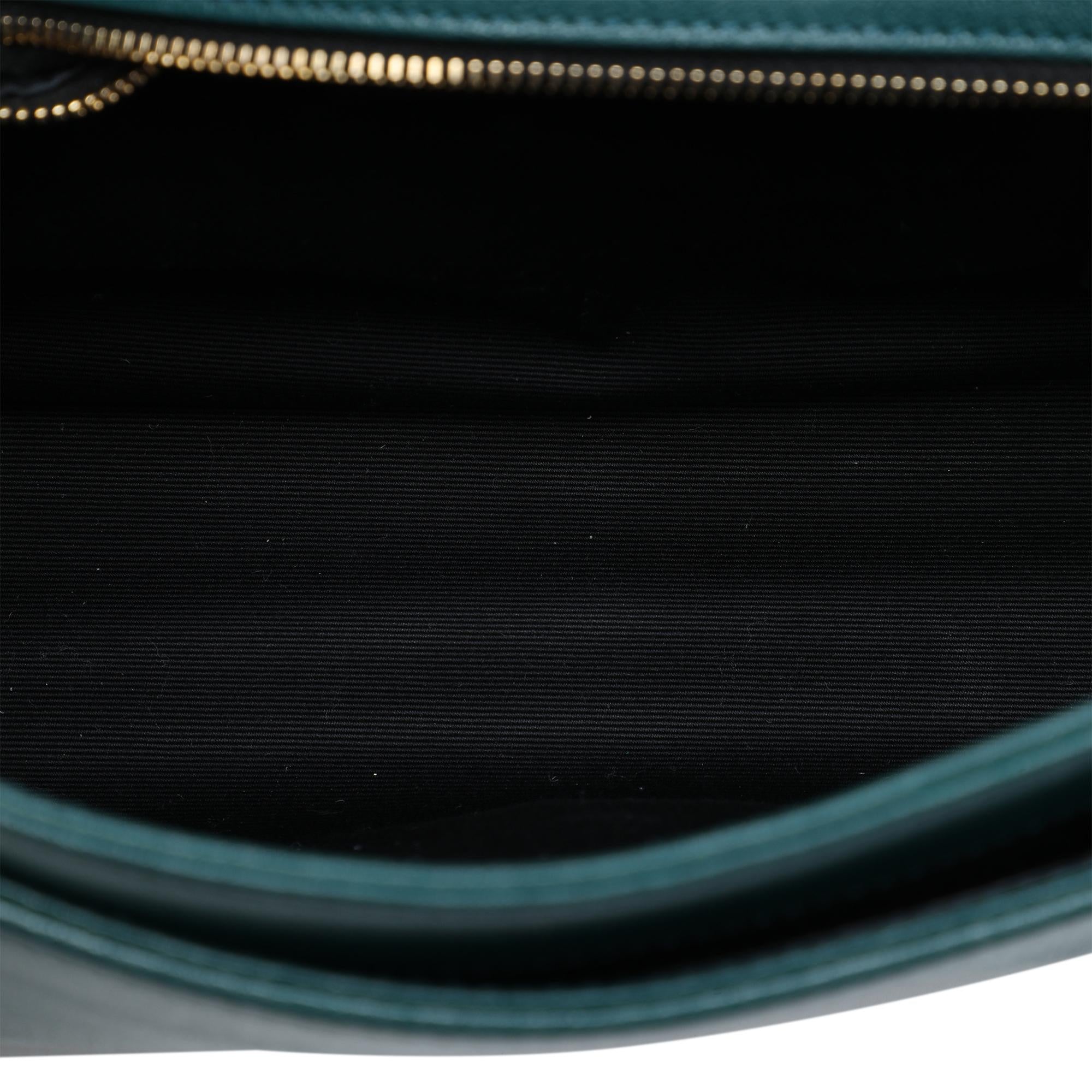 Saint Laurent Mini Quilted Lambskin Becky Chain Shoulder Bag