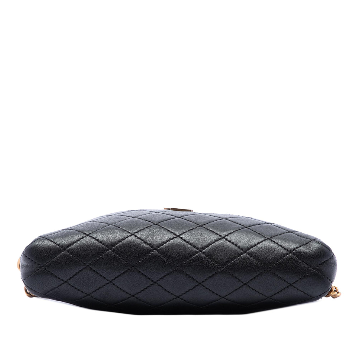 Saint Laurent Mini Quilted Lambskin Gaby Zippered Pouch