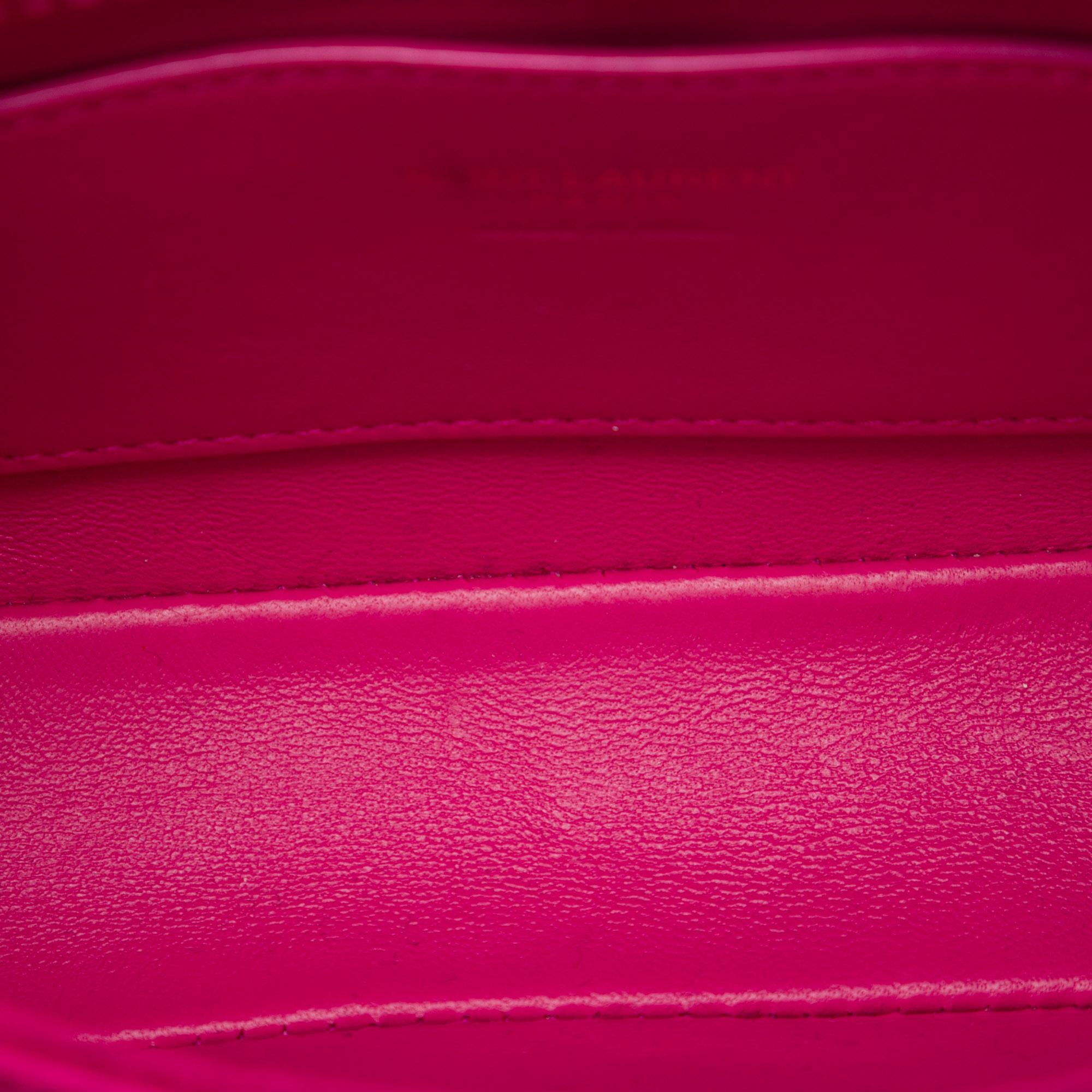 Saint Laurent Mini Satin Le 5 a 7