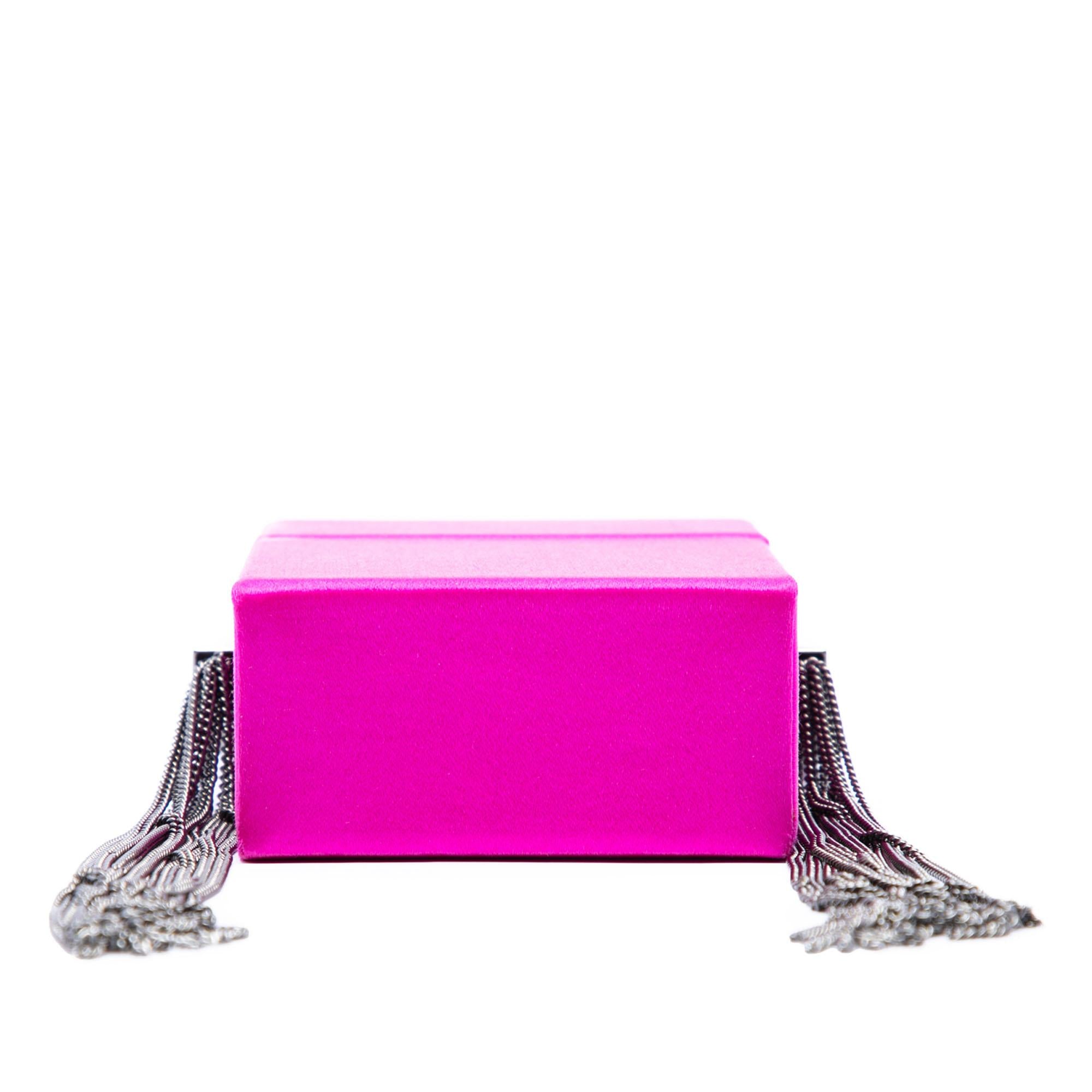 Saint Laurent Mini Silk Smoking Box Crossbody