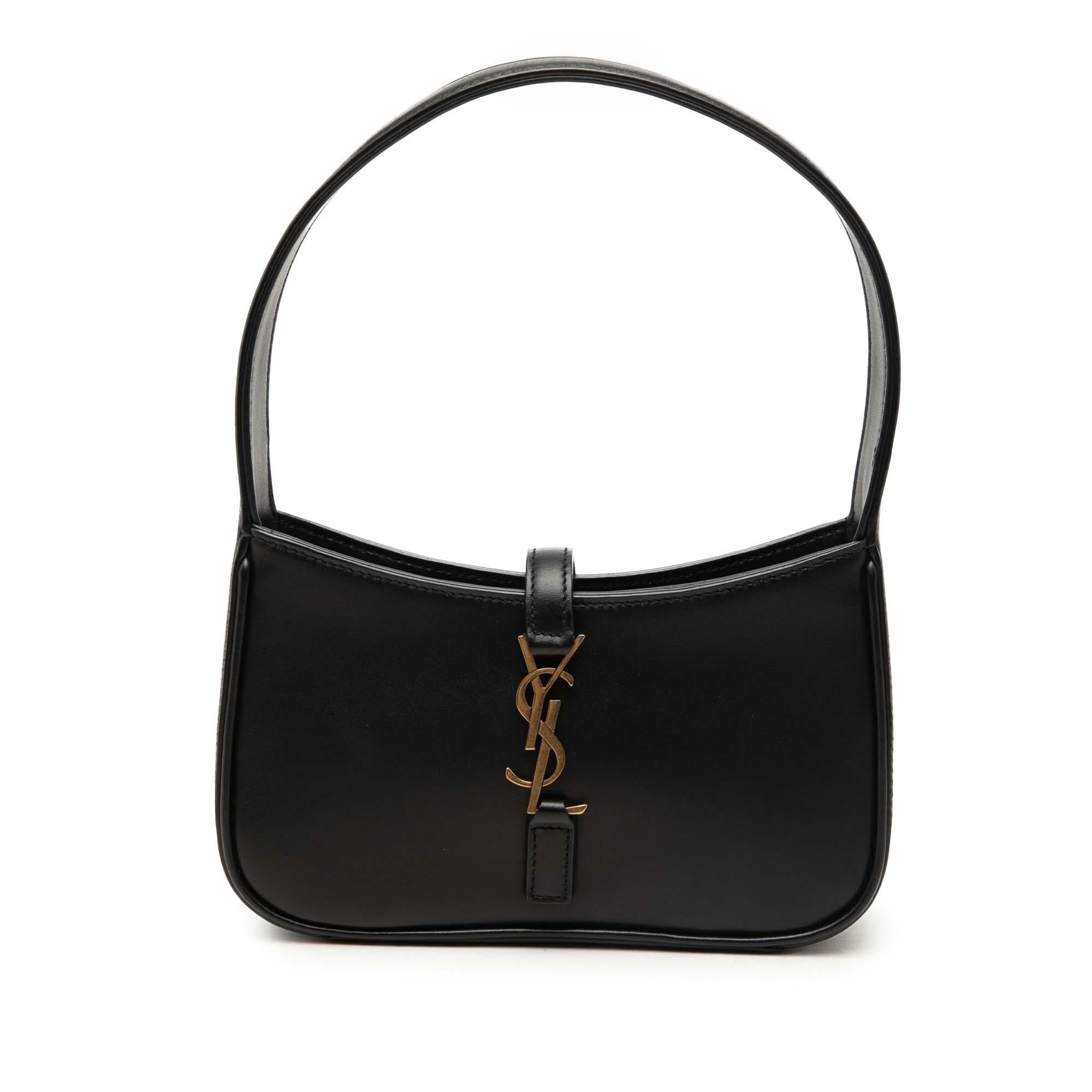 Saint Laurent Mini Smooth Calfskin Le 5 a 7