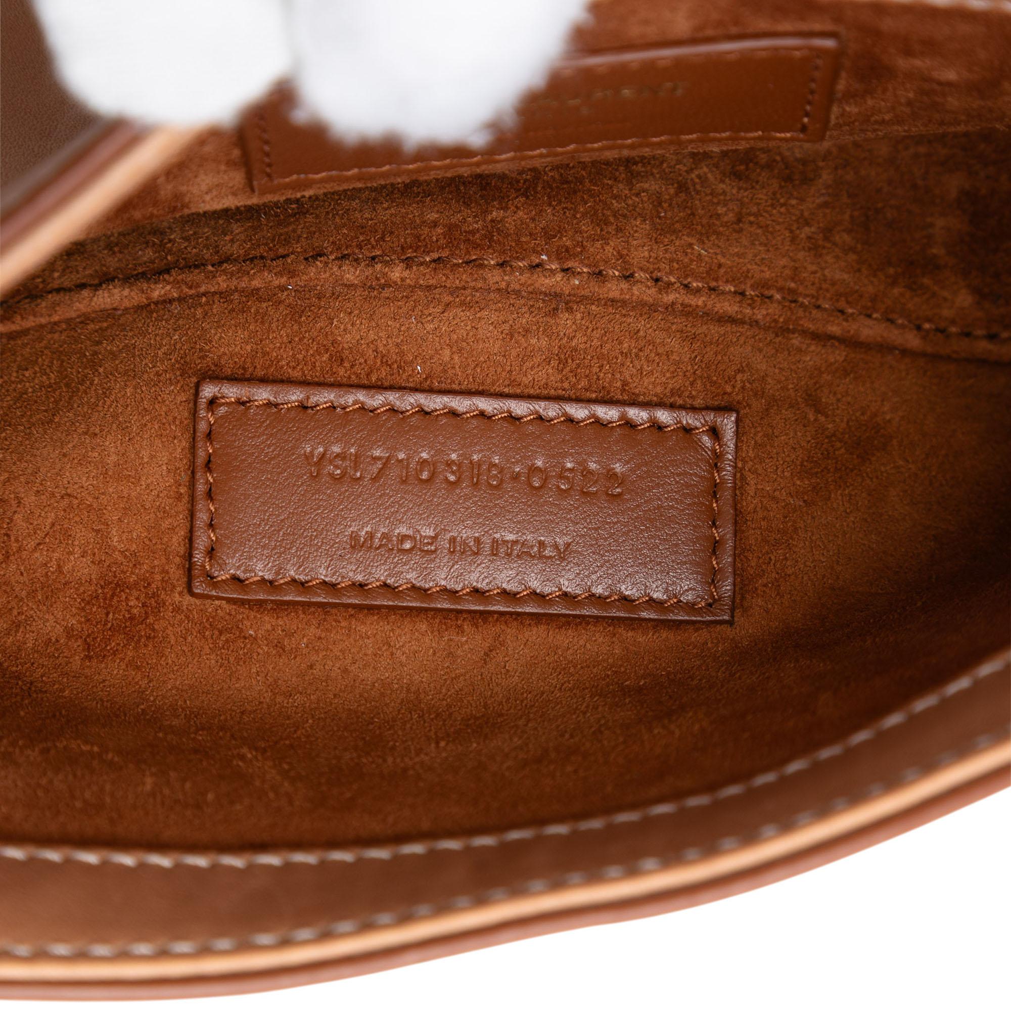 Saint Laurent Mini Smooth Calfskin Le 5 a 7