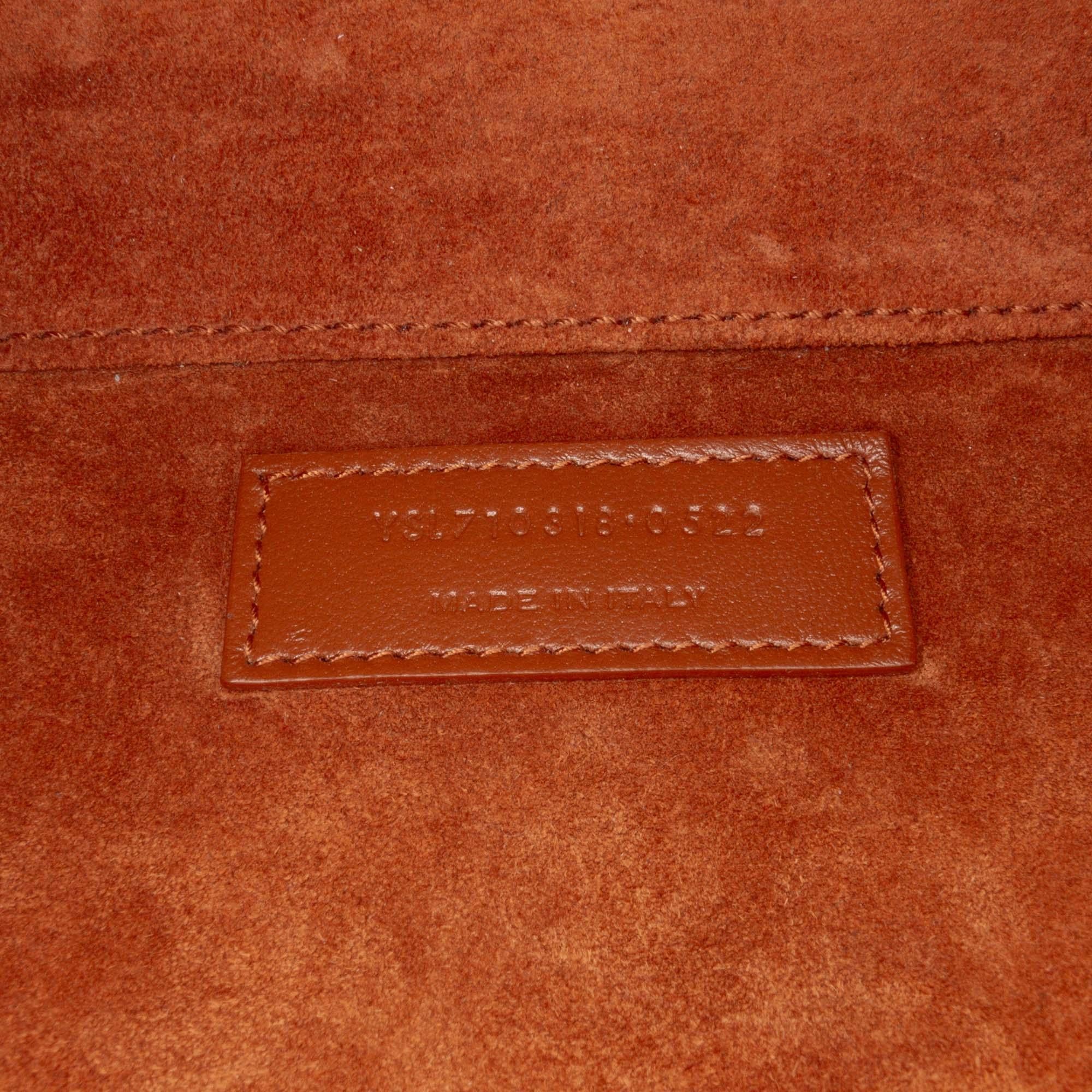 Saint Laurent Mini Smooth Calfskin Le 5 a 7