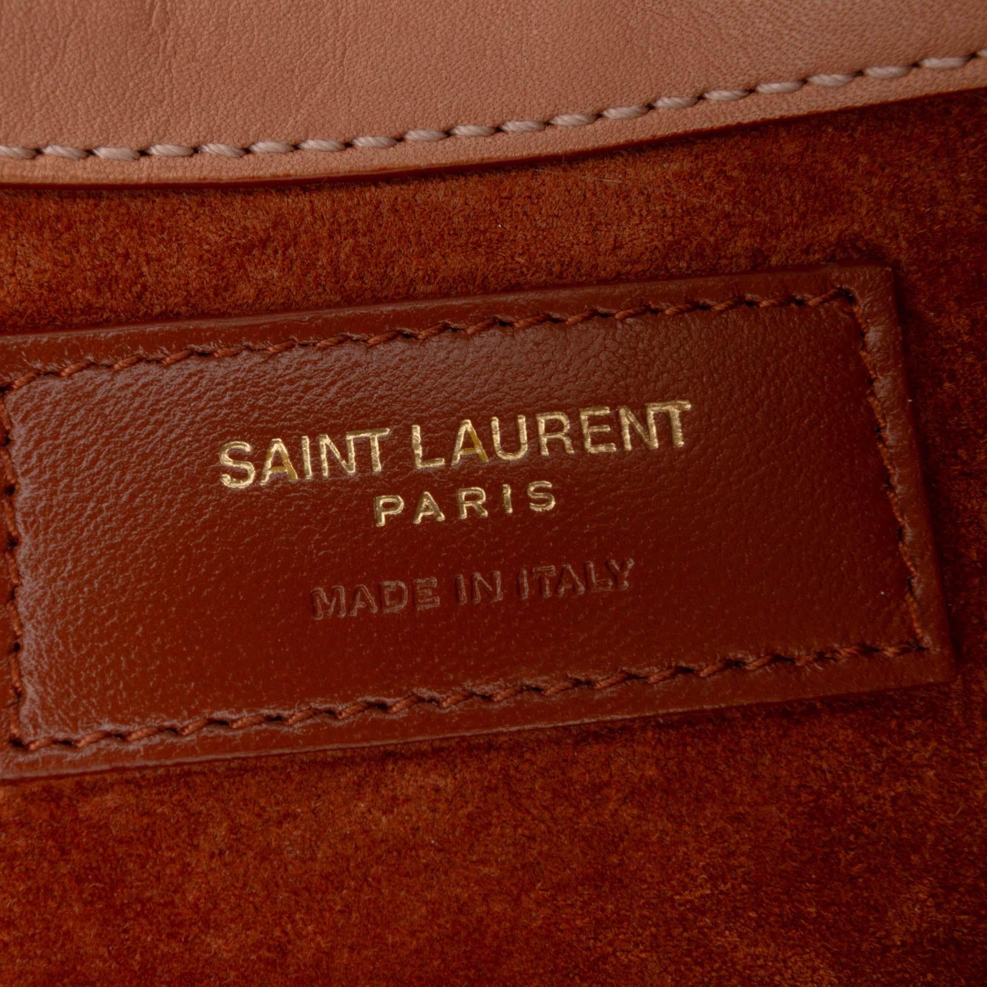 Saint Laurent Mini Smooth Calfskin Le 5 a 7
