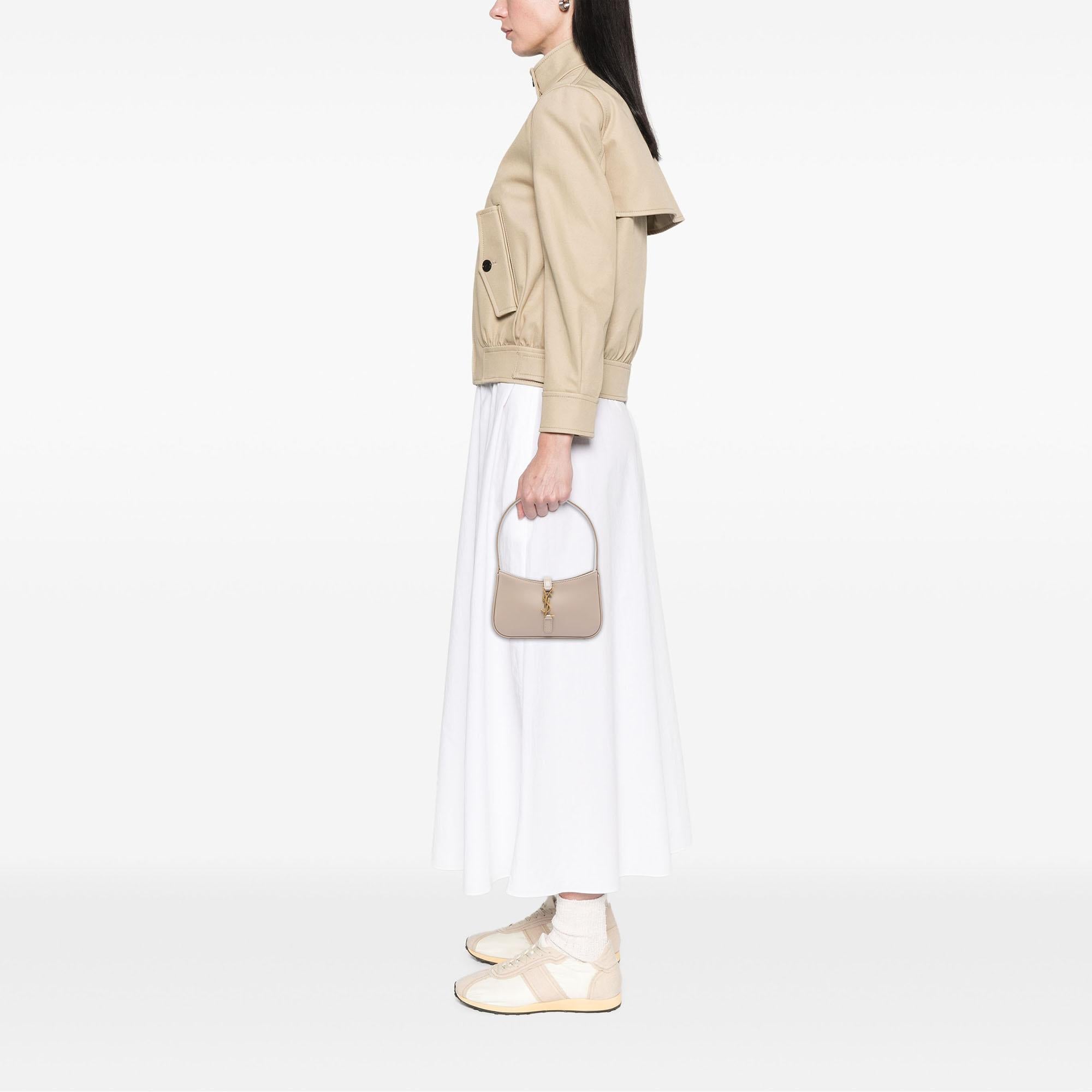 Saint Laurent Mini Smooth Calfskin Le 5 a 7