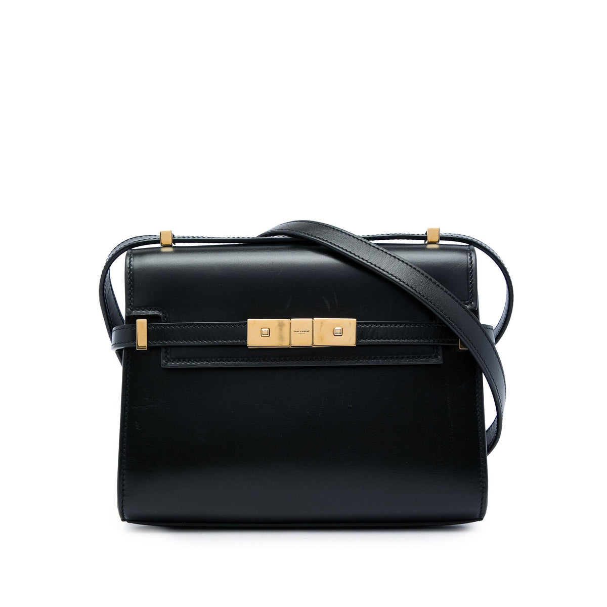 Saint Laurent Mini Smooth Calfskin Manhattan Crossbody