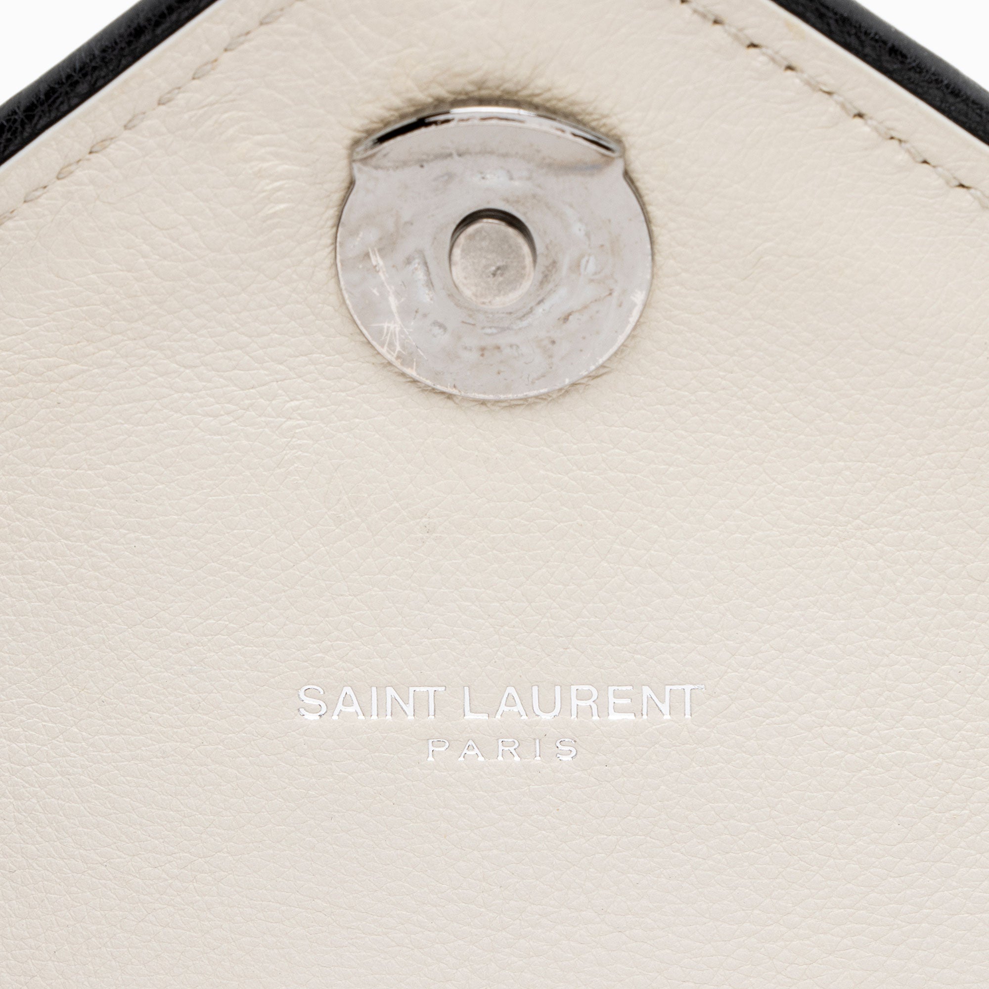 Saint Laurent Mixed Matelasse Calfskin Monogram Soft Medium Shoulder Bag