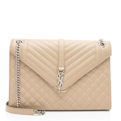 Saint laurent white outlet envelope bag