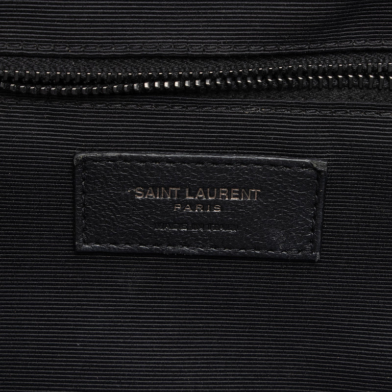 Saint Laurent Mixed Matelasse Grain de Poudre Monogram Large Envelope Bag (SHF-DiLXbz)