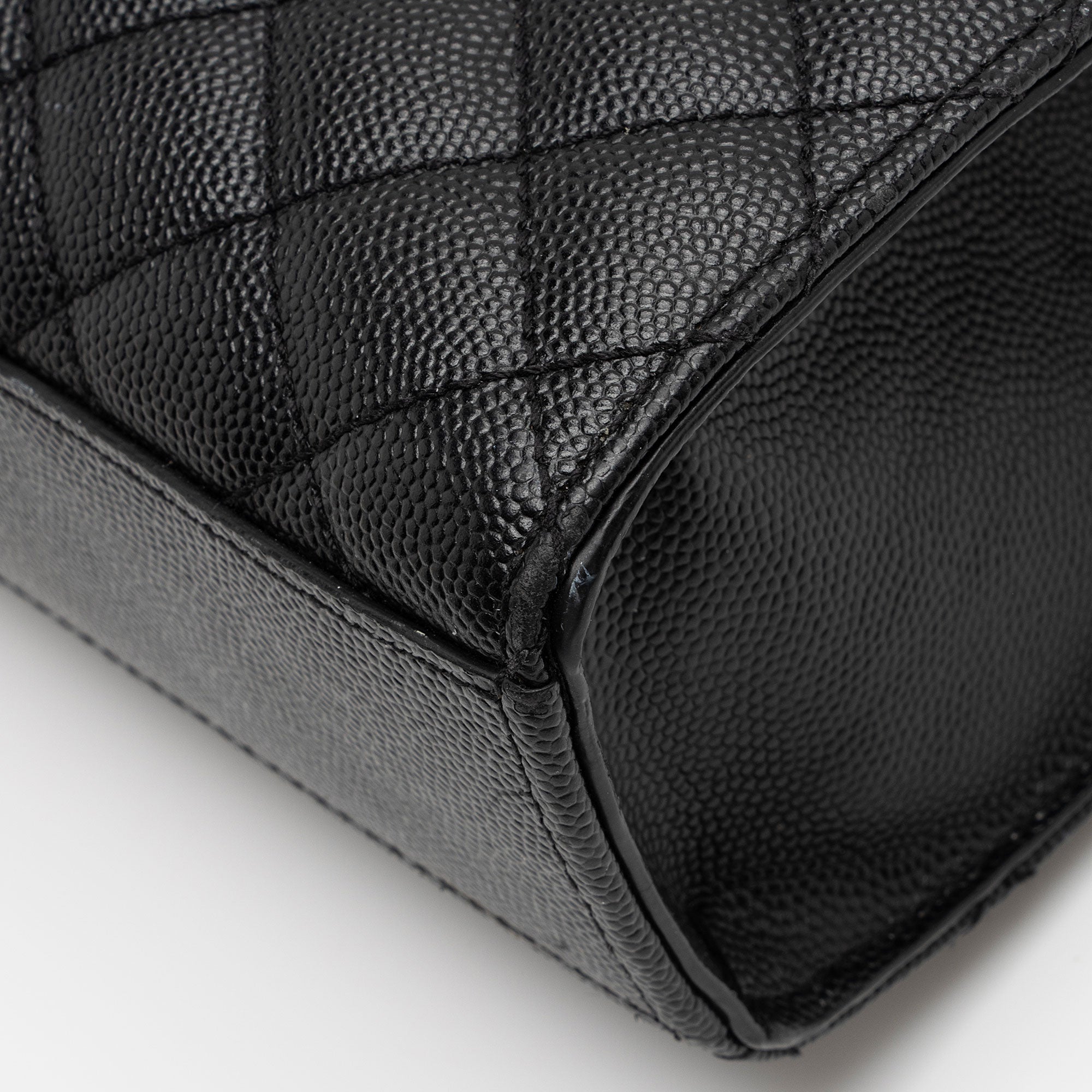Saint Laurent Mixed Matelasse Grain de Poudre Monogram Large Envelope Bag (SHF-DrXuU1)