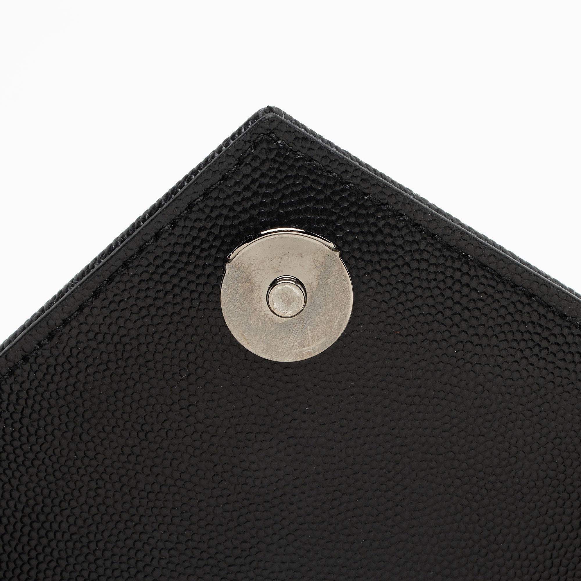 Saint Laurent Mixed Matelasse Grain de Poudre Monogram Medium Shoulder Bag (SHF-bY2Urd)