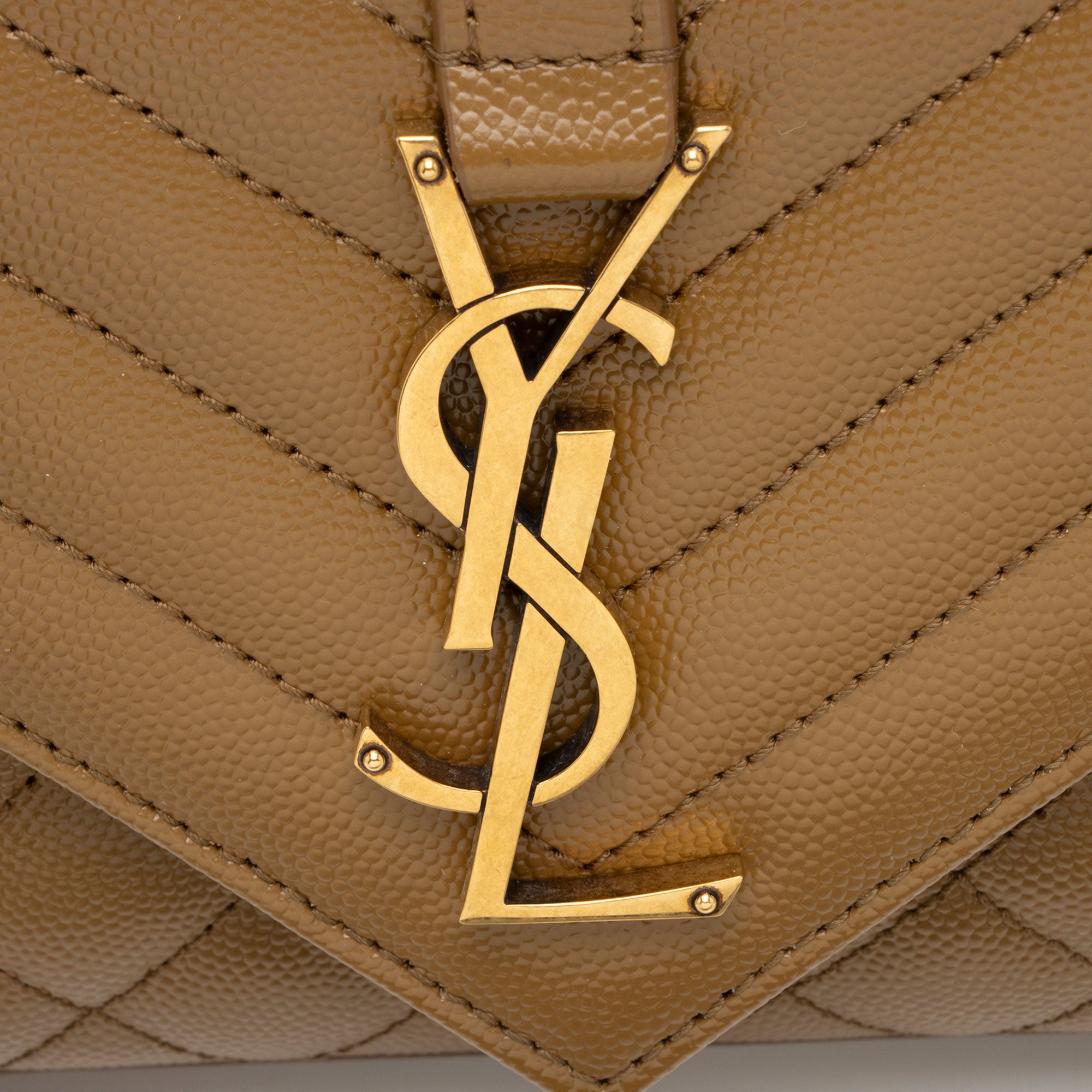 Saint Laurent Mixed Matelasse Grain de Poudre Monogram Small Shoulder Bag (SHF-mgzvyO)