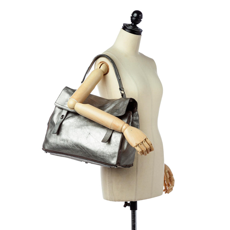 Saint Laurent Muse Two Leather Handbag (SHG-36185)