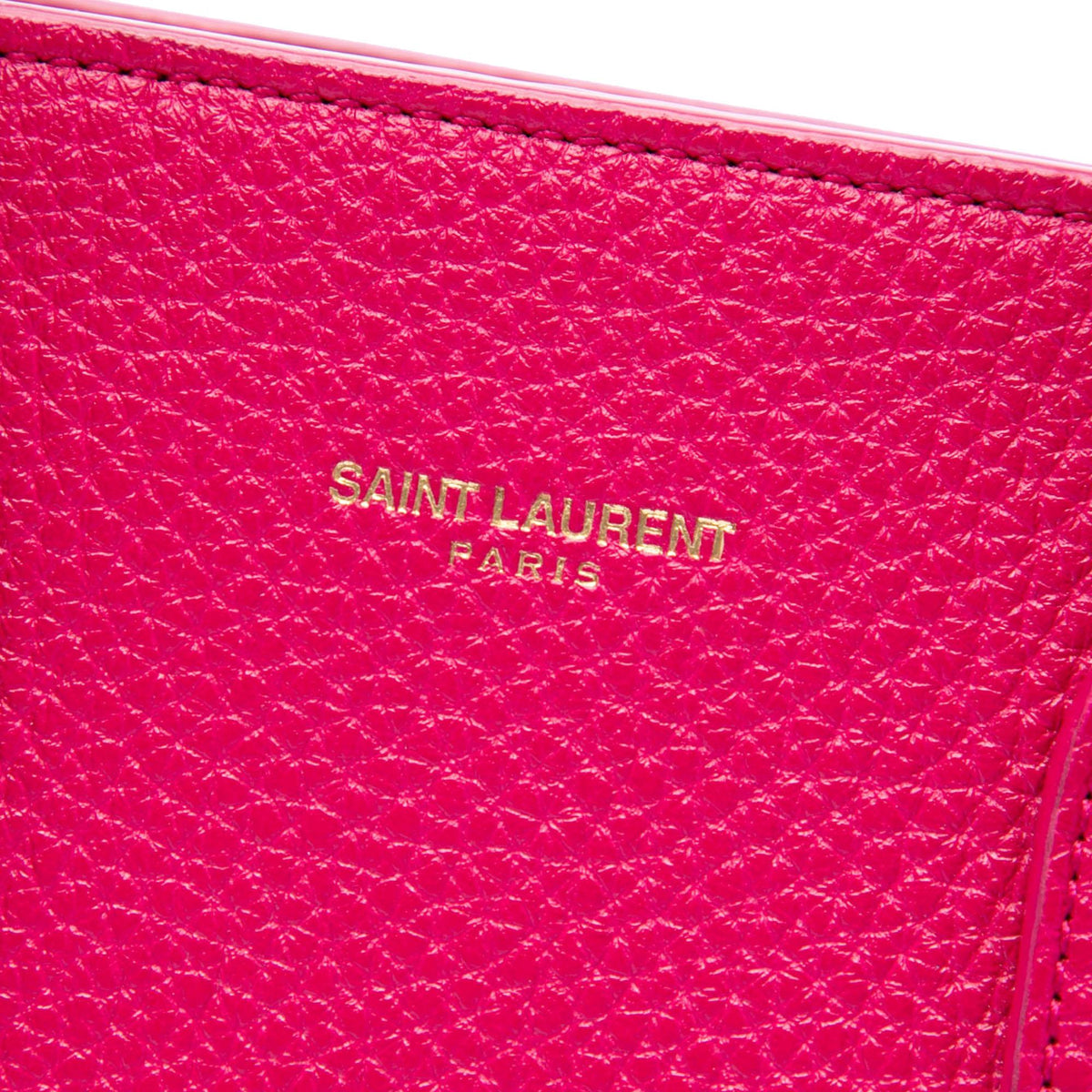 Saint Laurent Nano Grained Calfskin Sac De Jour Satchel