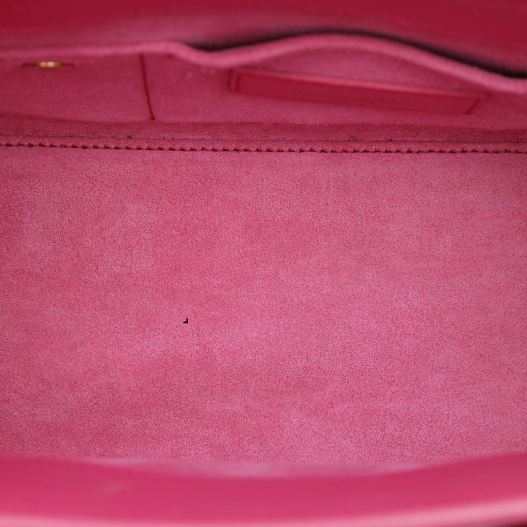 Saint Laurent Nano Leather Sac De Jour Satchel