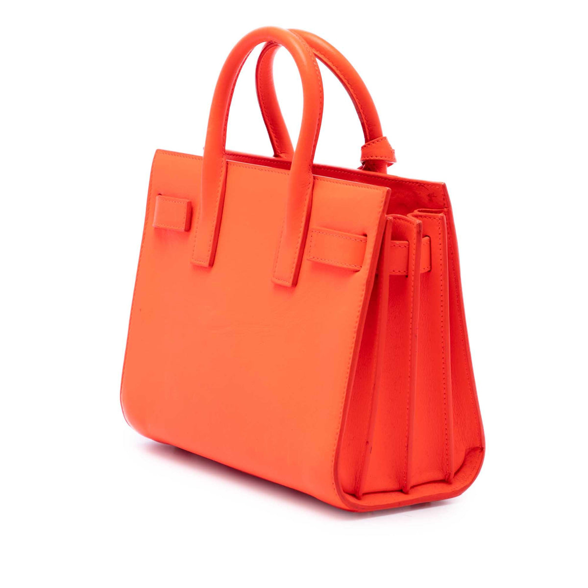 Saint Laurent Nano Leather Sac De Jour Satchel