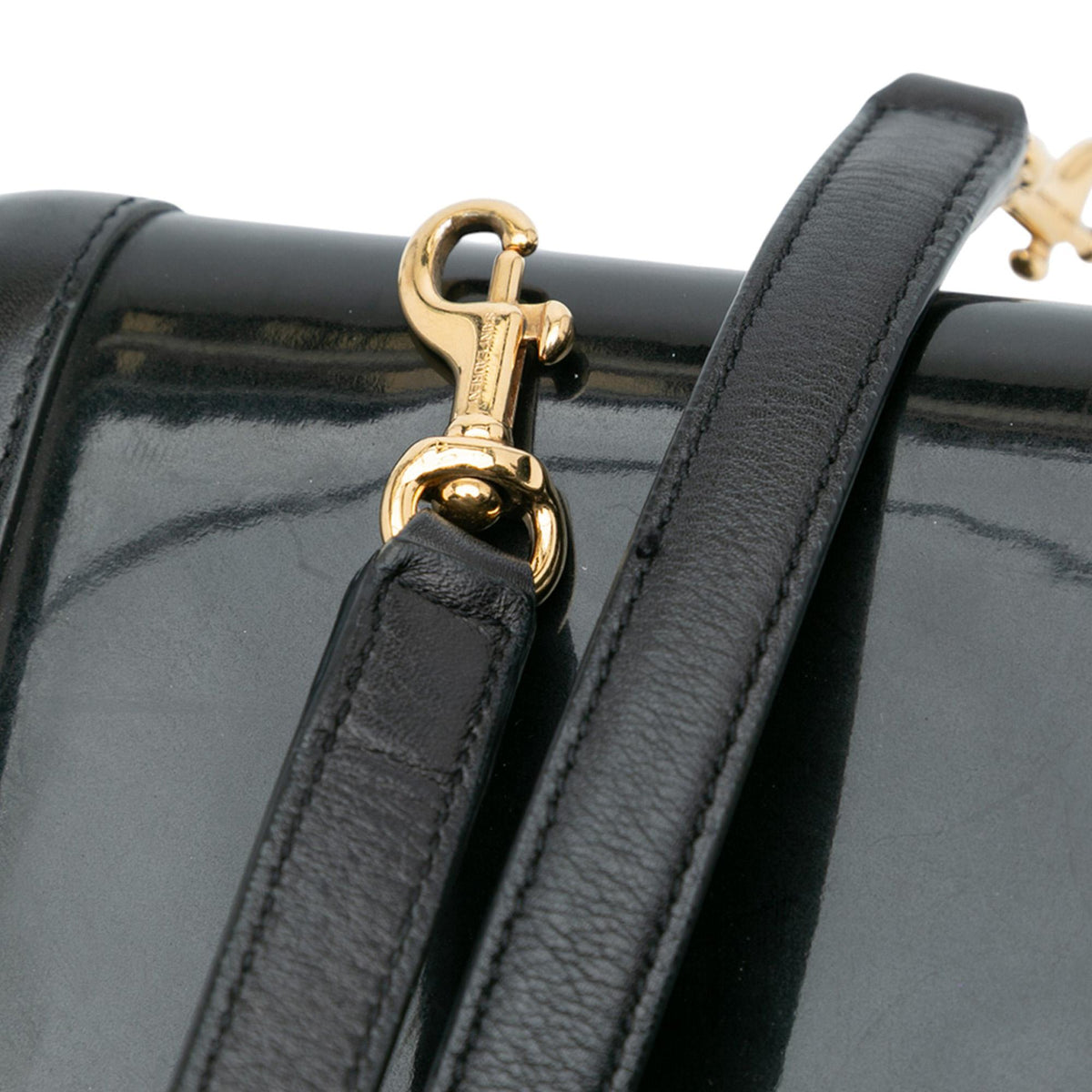 Saint Laurent Nano Patent Sac de Jour Satchel
