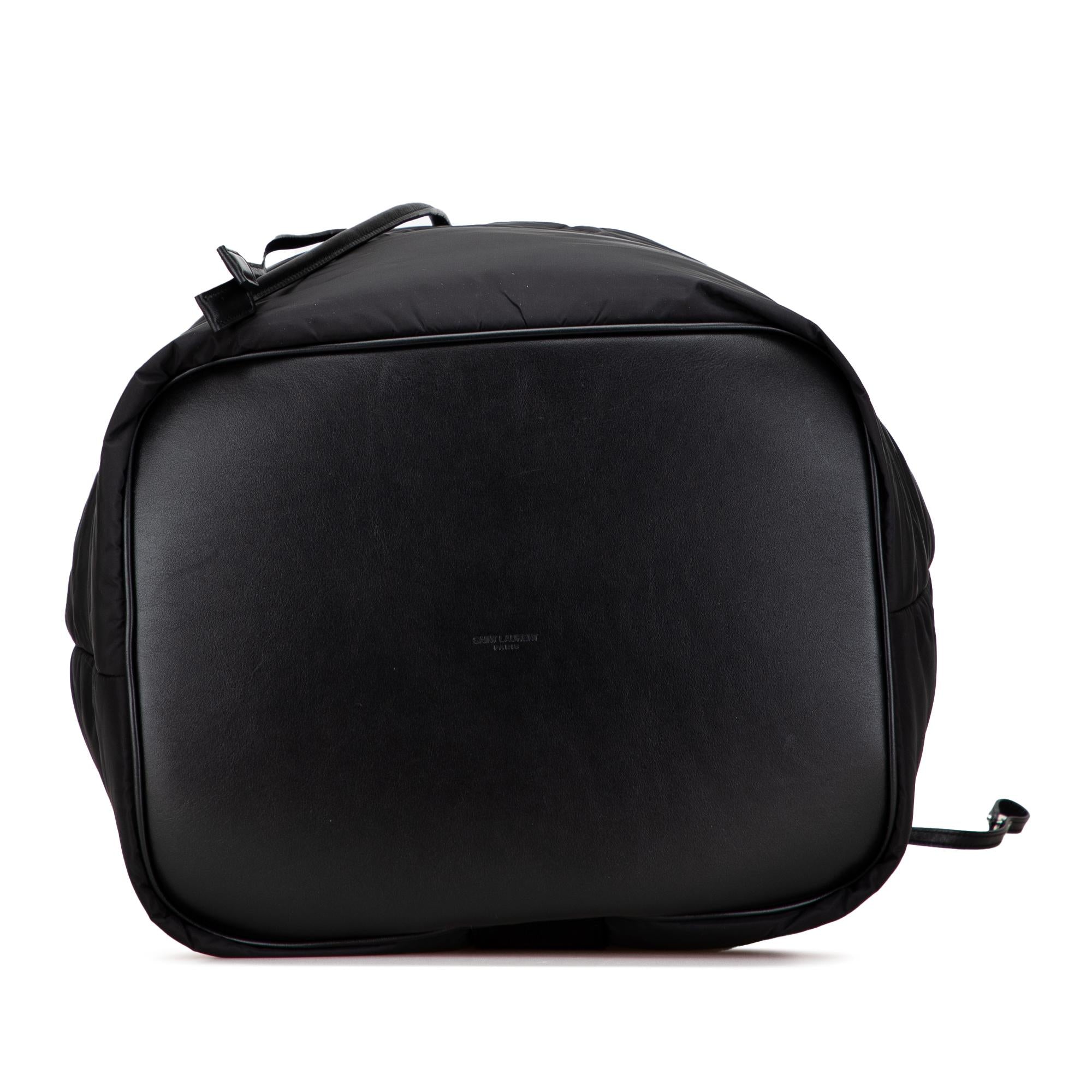 Saint Laurent Nylon Rive Gauche Drawstring Backpack