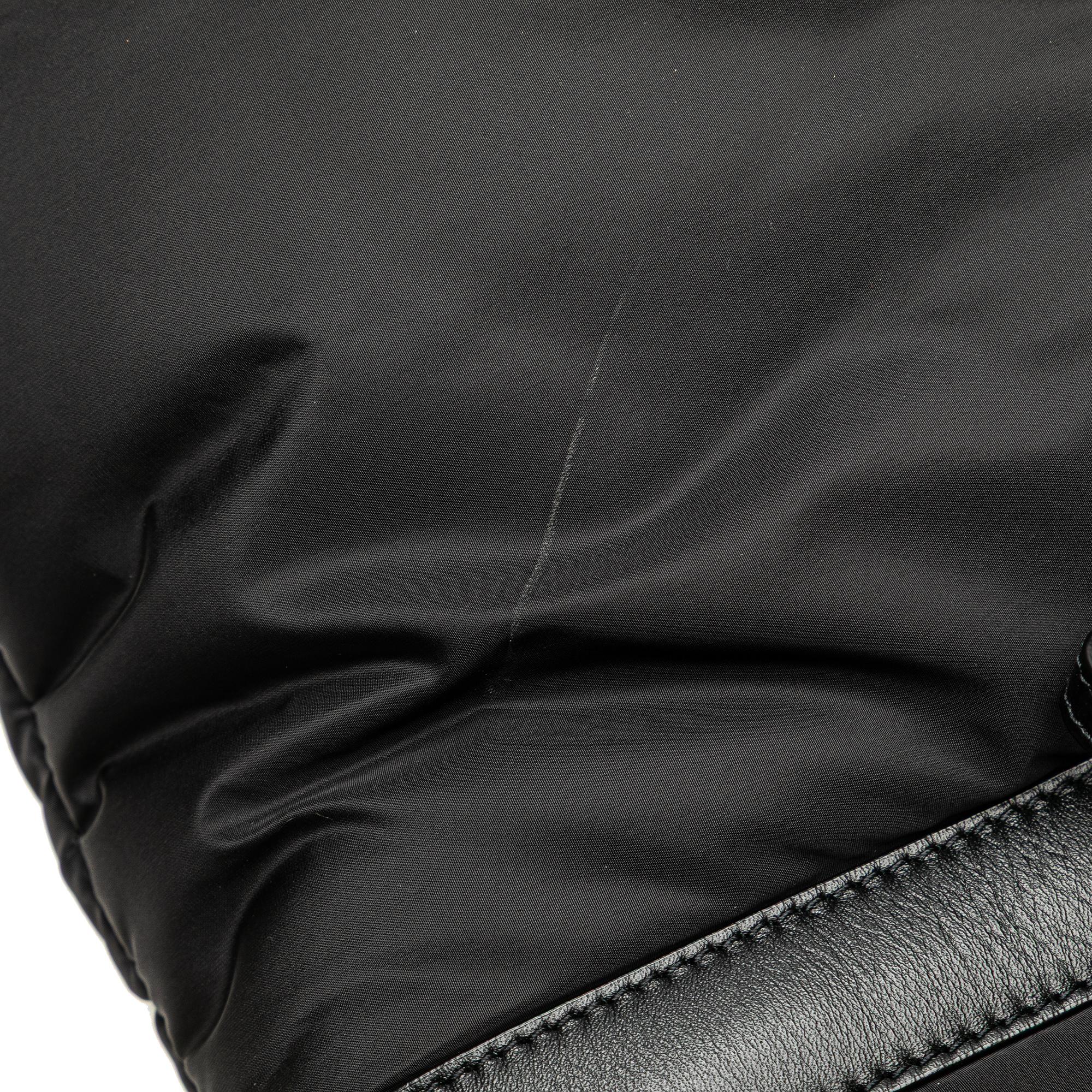 Saint Laurent Nylon Rive Gauche Drawstring Backpack
