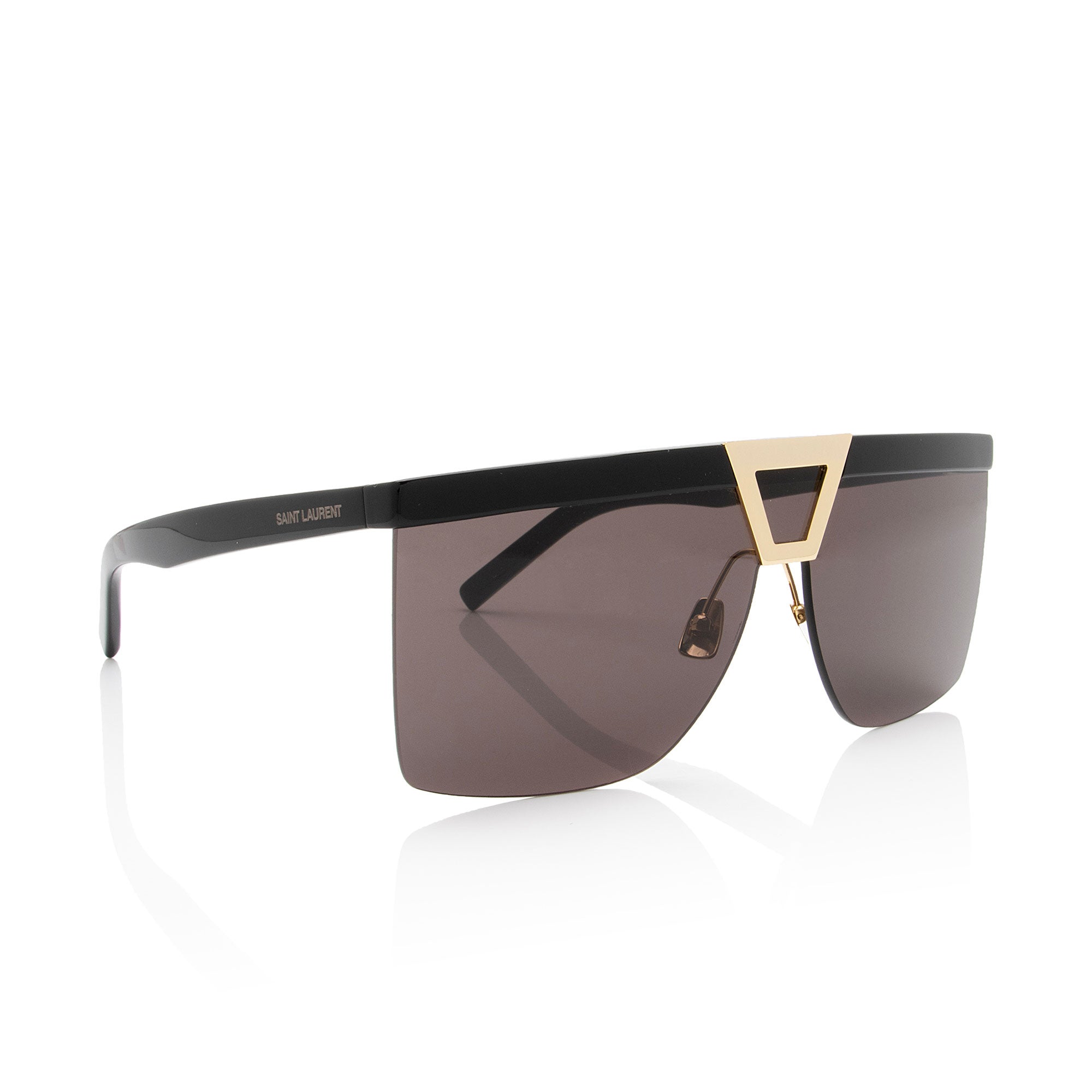 Saint Laurent Palace Shield Sunglasses (SHF-g5O1Hx)