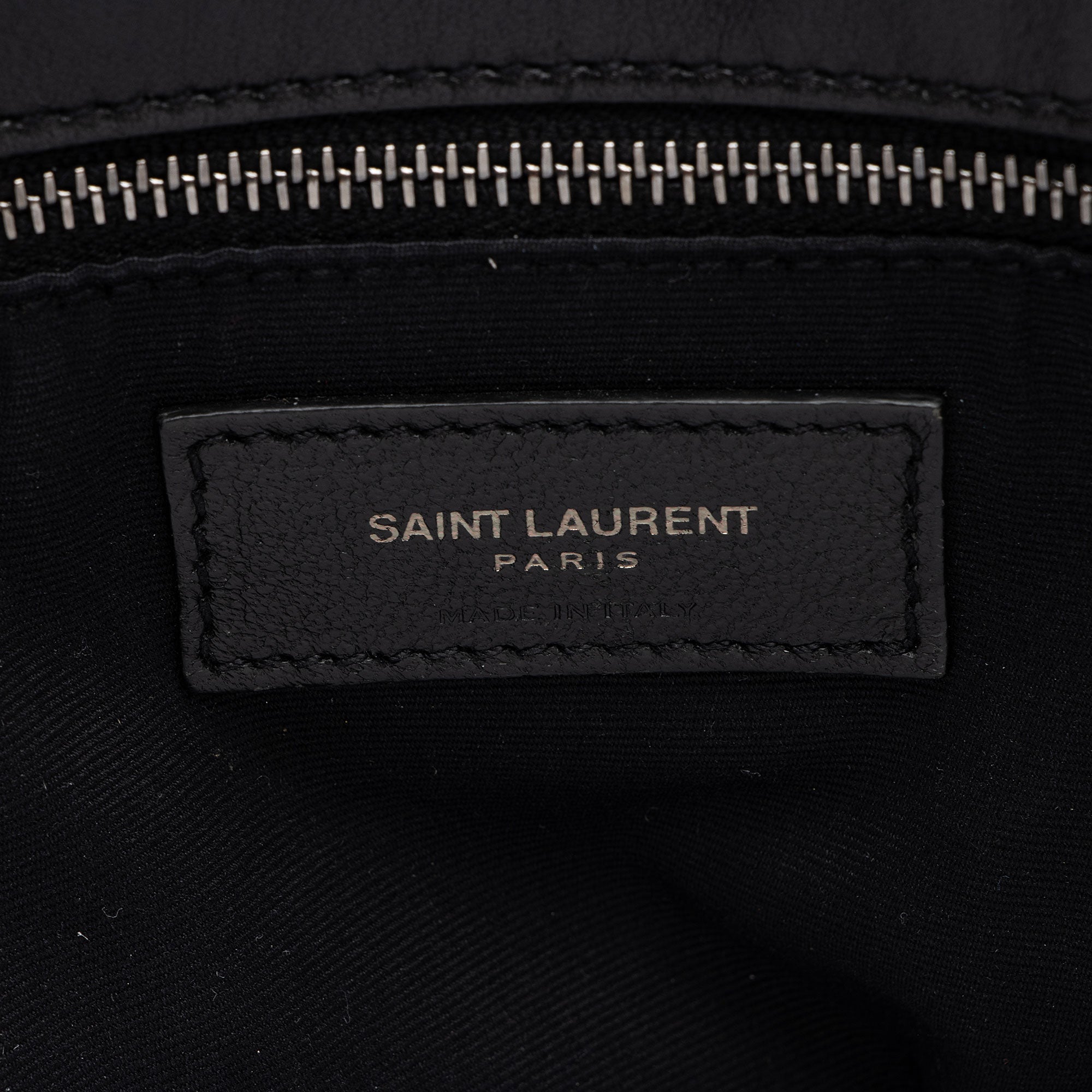 Saint Laurent Patent Croc Embossed Leather Monogram Niki Medium Shoulder Bag (SHF-zhfiM7)