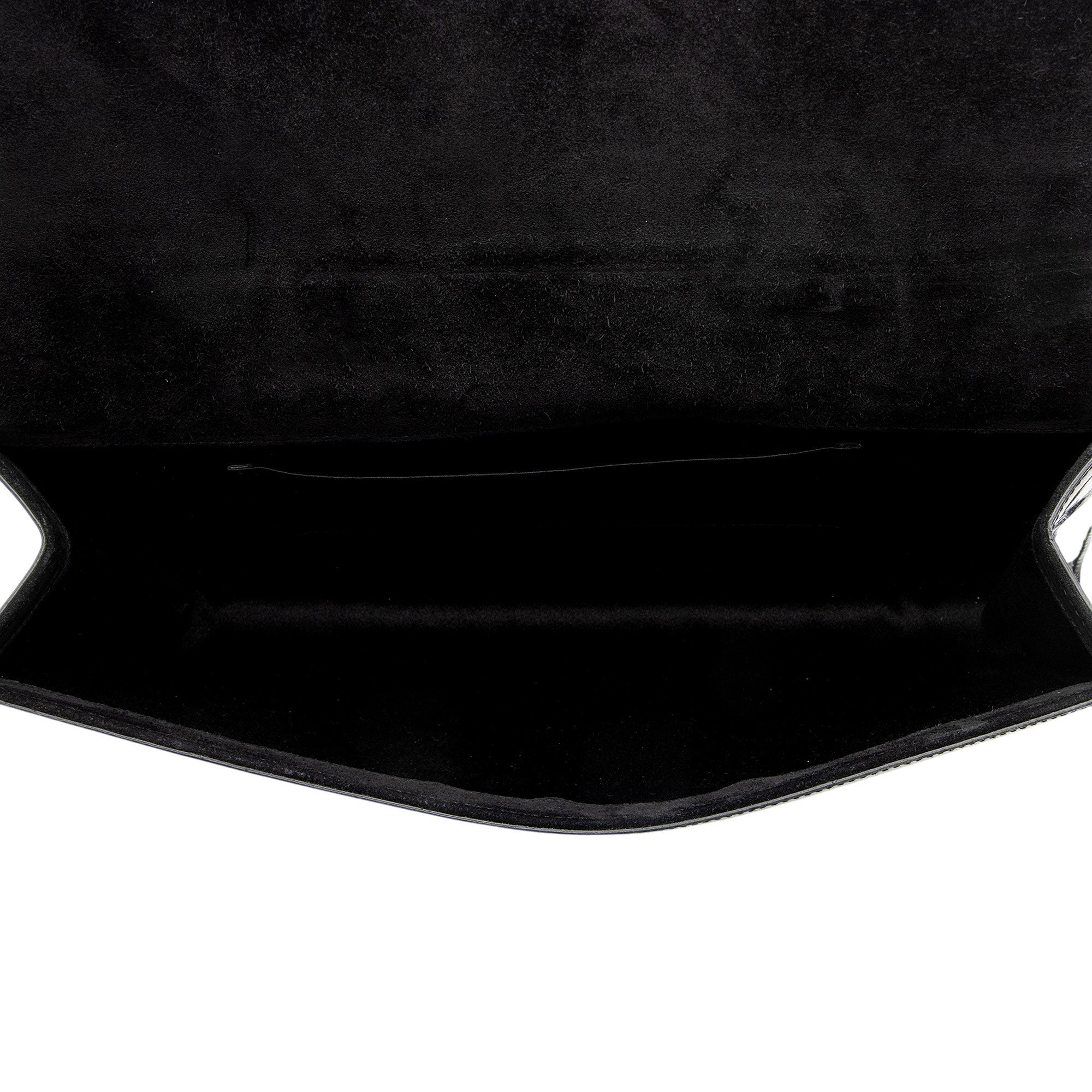 Saint Laurent Patent Leather Belle de Jour Clutch