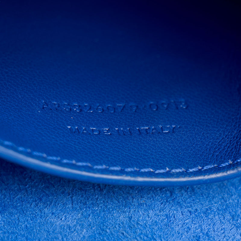 Saint Laurent Patent Leather Grain de Poudre Monogram Kate Clutch (SHF-S0NwZU)
