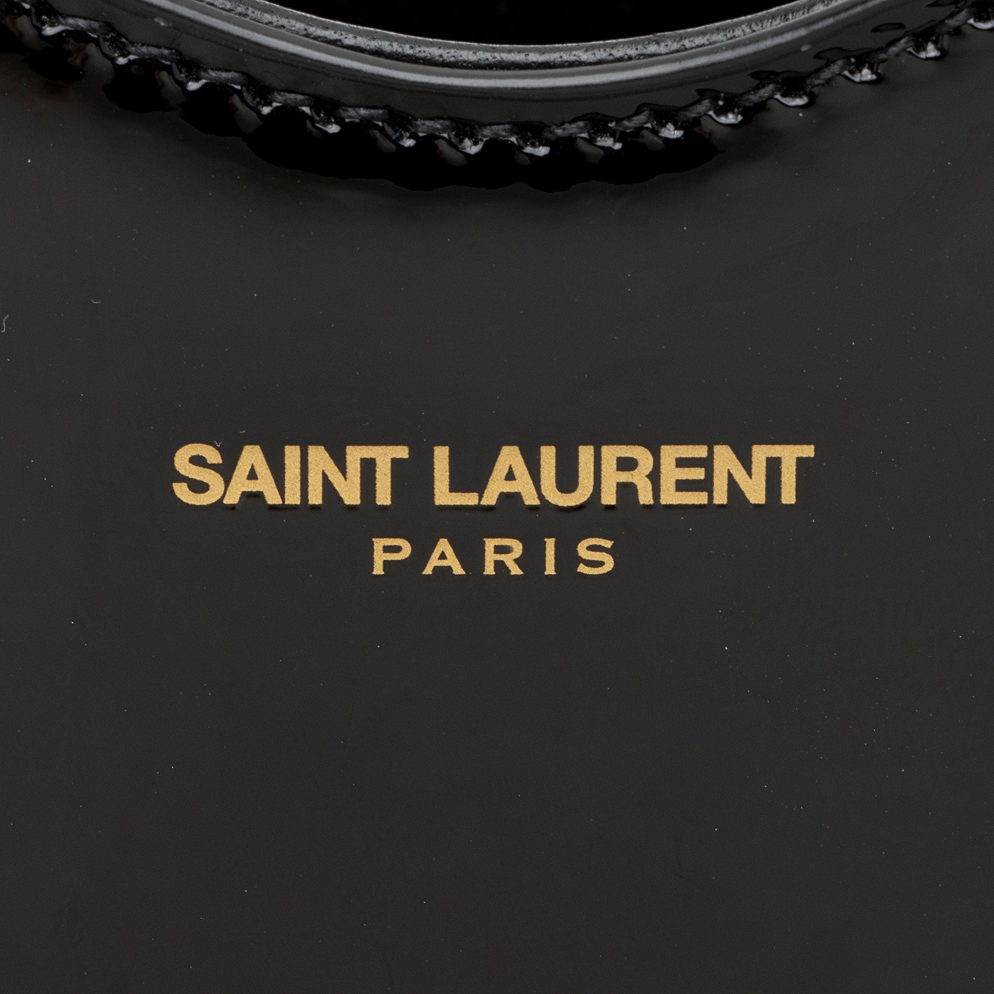 Saint Laurent Patent Leather Rendez-Vous Mini Hobo