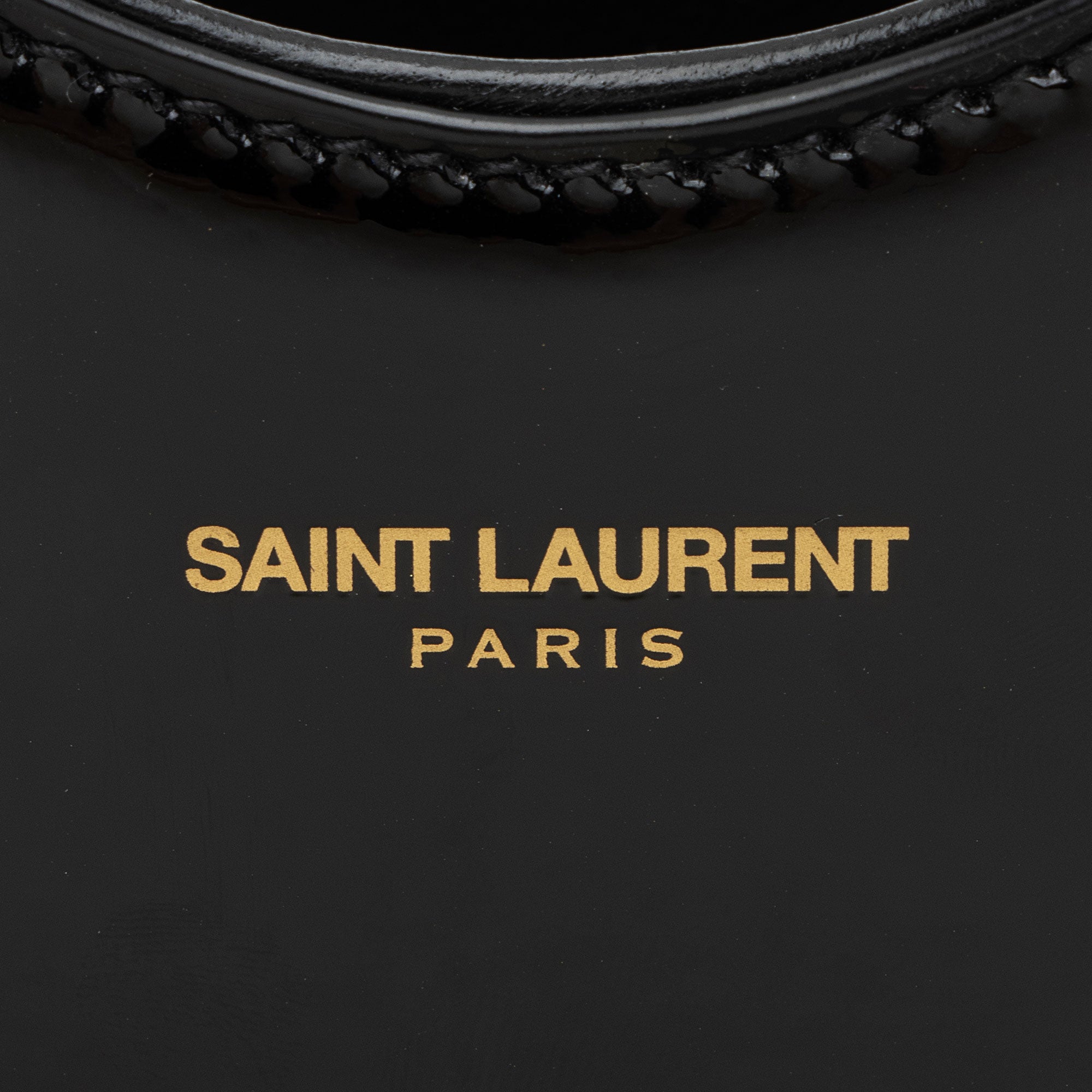 Saint Laurent Patent Leather Rendez-Vous Mini Hobo