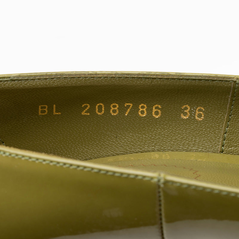 Saint Laurent Patent Leather Tribtoo Pumps - Size 6 / 36 (SHF-GL2C6C)
