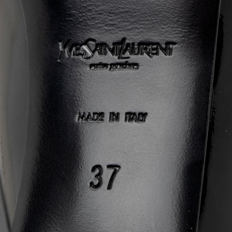 Saint Laurent Patent Leather Tribtoo Pumps - Size 7 / 37 (SHF-FJ22yT)