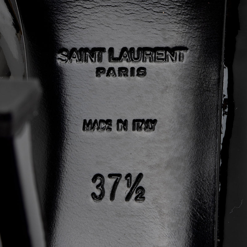 Saint Laurent Patent Leather Tribtoo Pumps - Size 7.5 / 37.5 (SHF-H85Eb0)