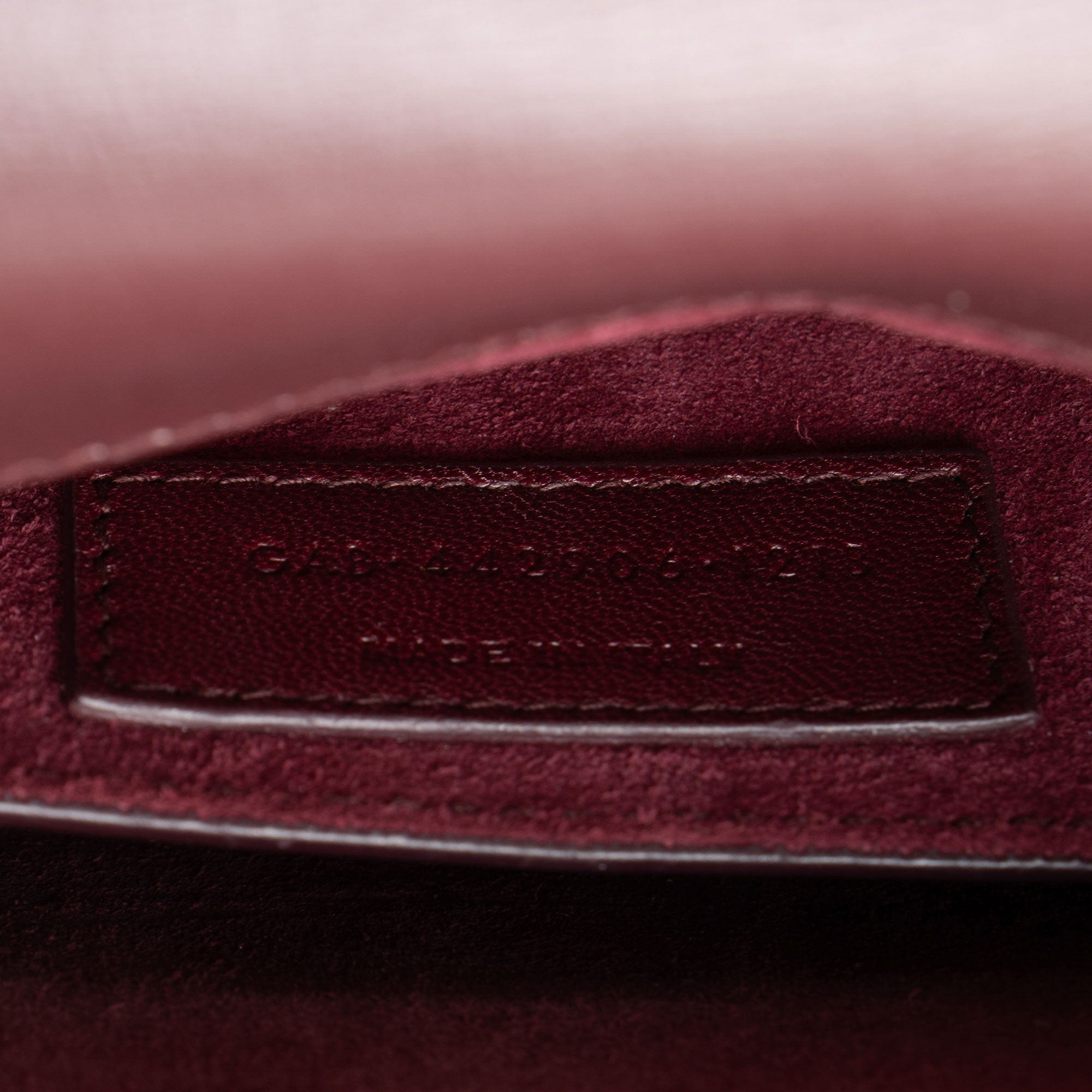 Saint Laurent Python Suede Monogram Sunset Medium Shoulder Bag