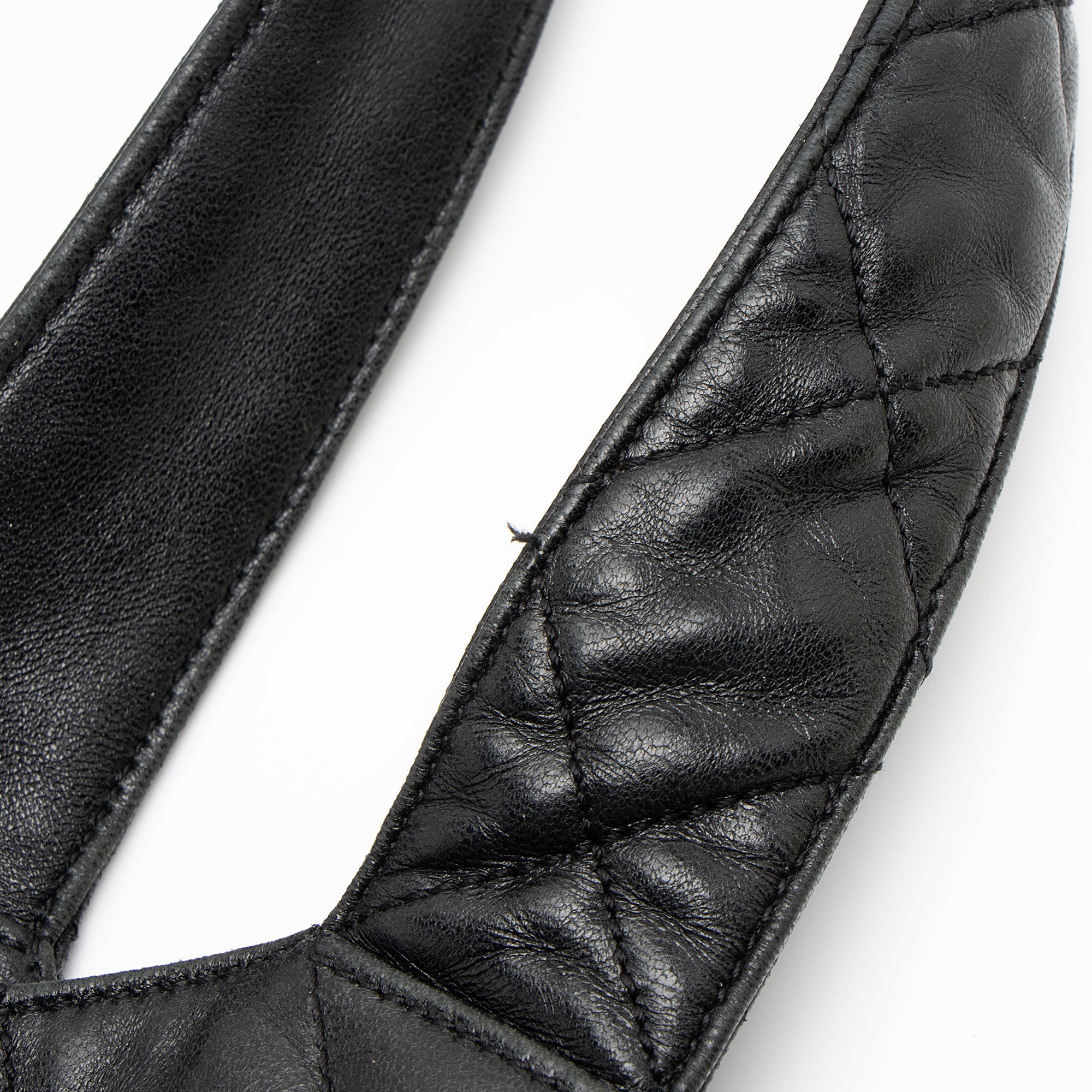 Saint Laurent Quilted Lambskin Monogram Icare Maxi Shopping Tote