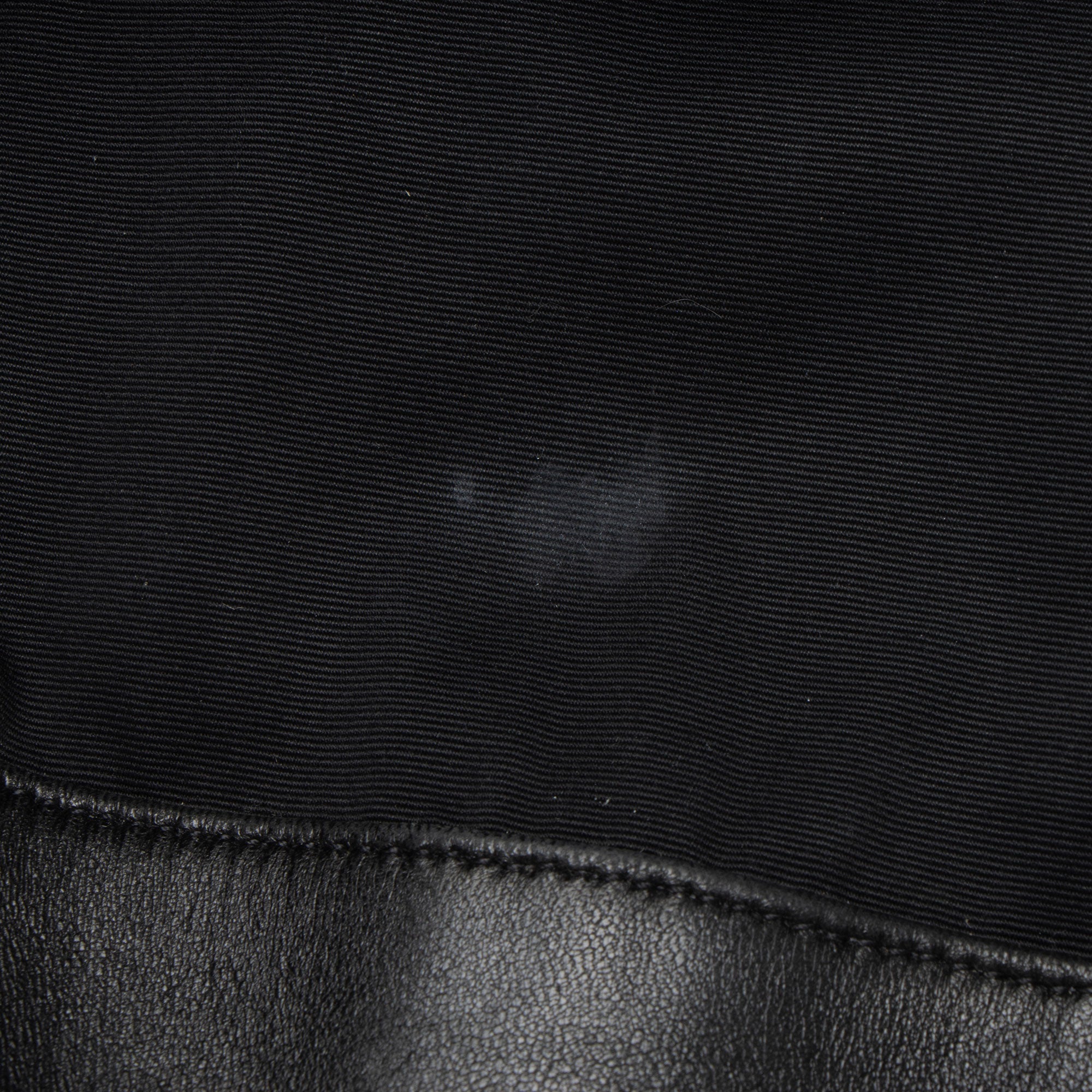 Saint Laurent Quilted Lambskin Monogram Icare Maxi Shopping Tote