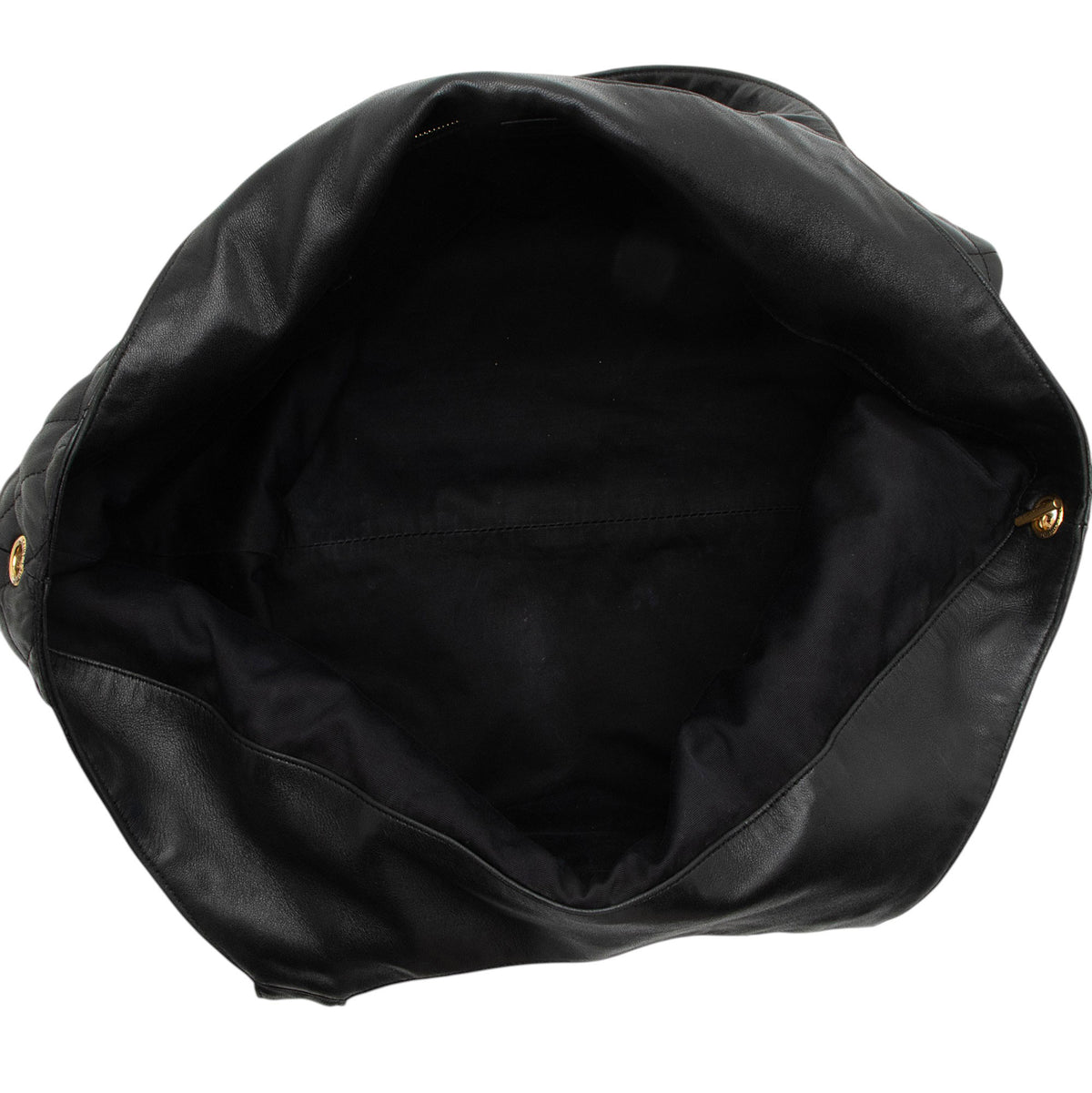 Saint Laurent Quilted Lambskin Monogram Icare Maxi Shopping Tote