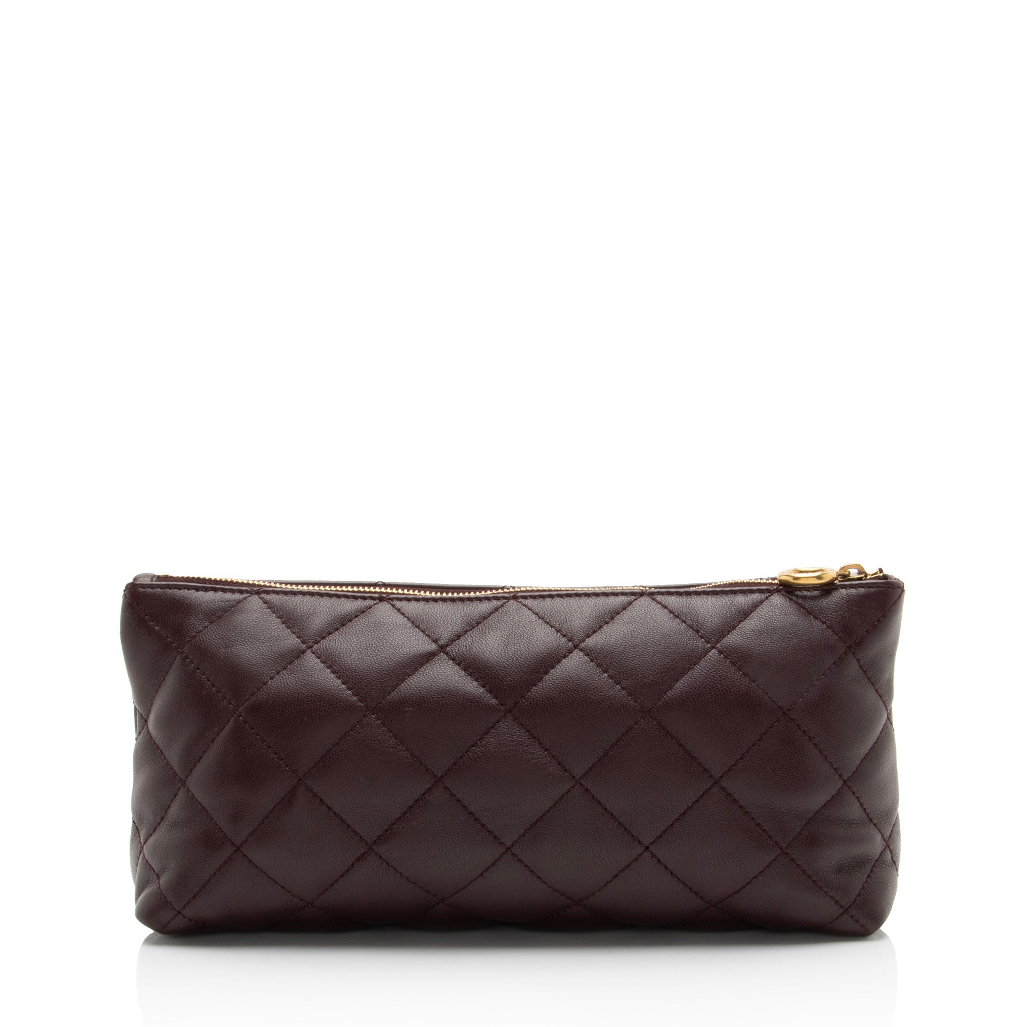Saint Laurent Quilted Lambskin Pouch