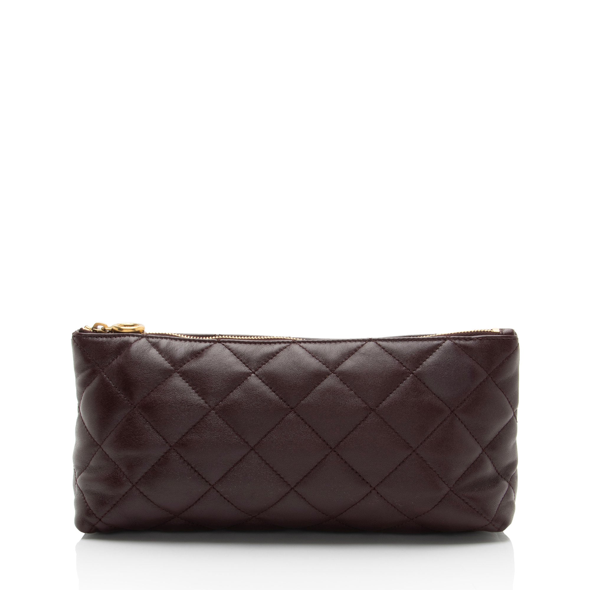 Saint Laurent Quilted Lambskin Pouch