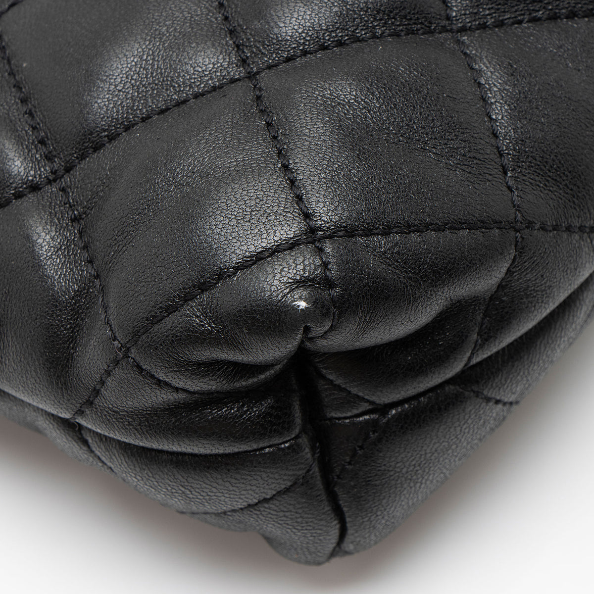 Saint Laurent Quilted Lambskin Pouch