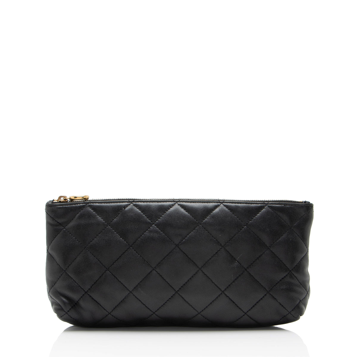 Saint Laurent Quilted Lambskin Pouch